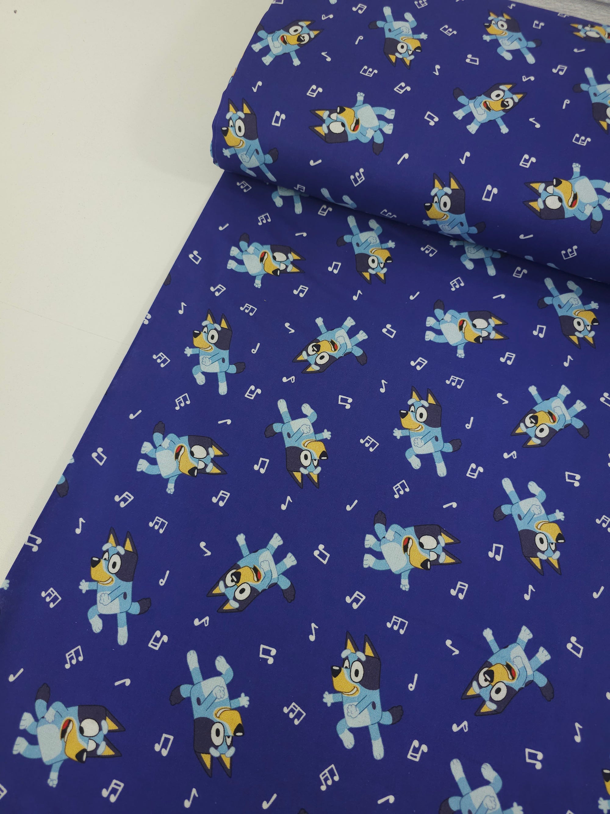 Dancing Bluey 100% Cotton