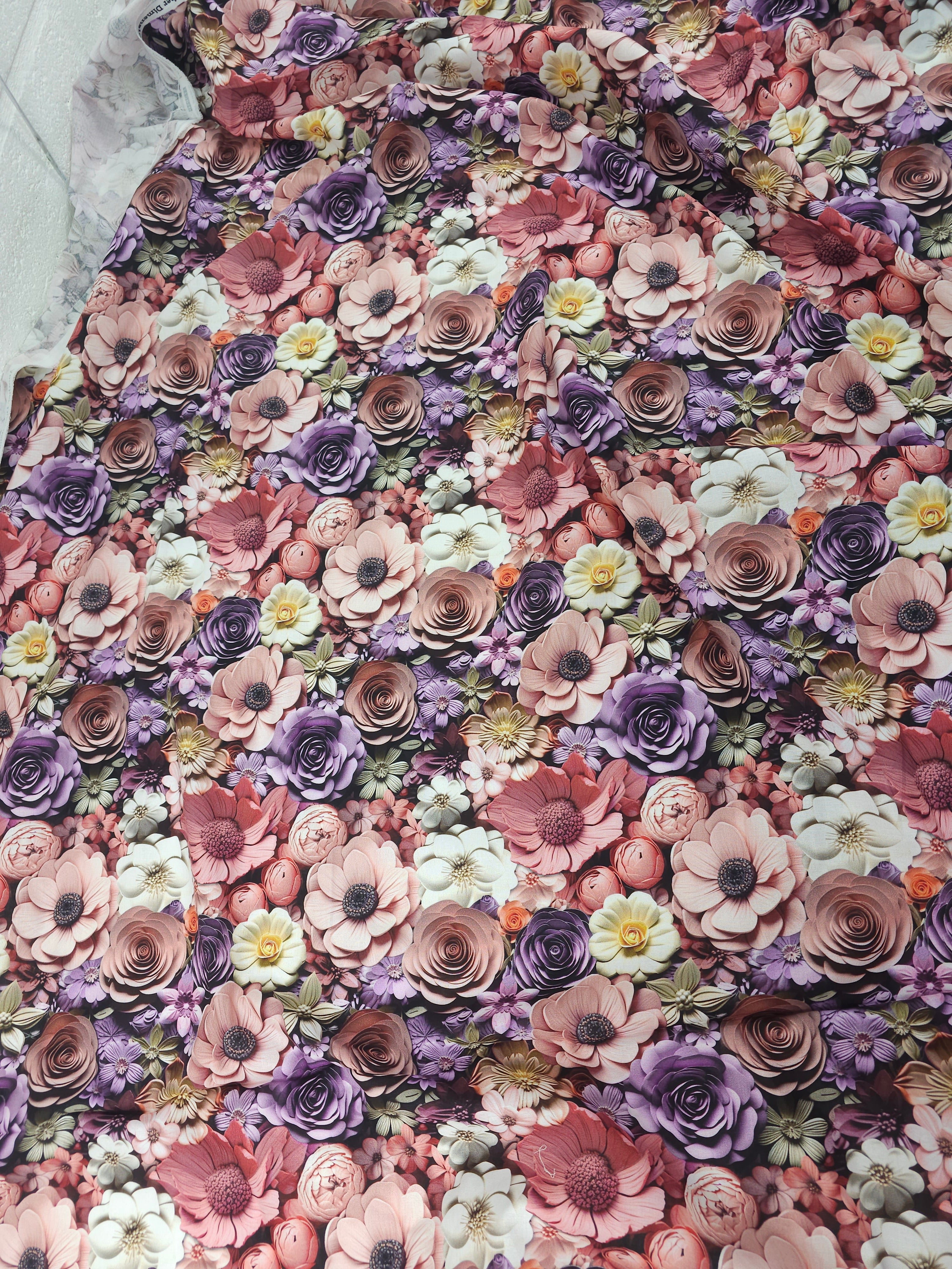Spring flower Cotton- 2.3m piece