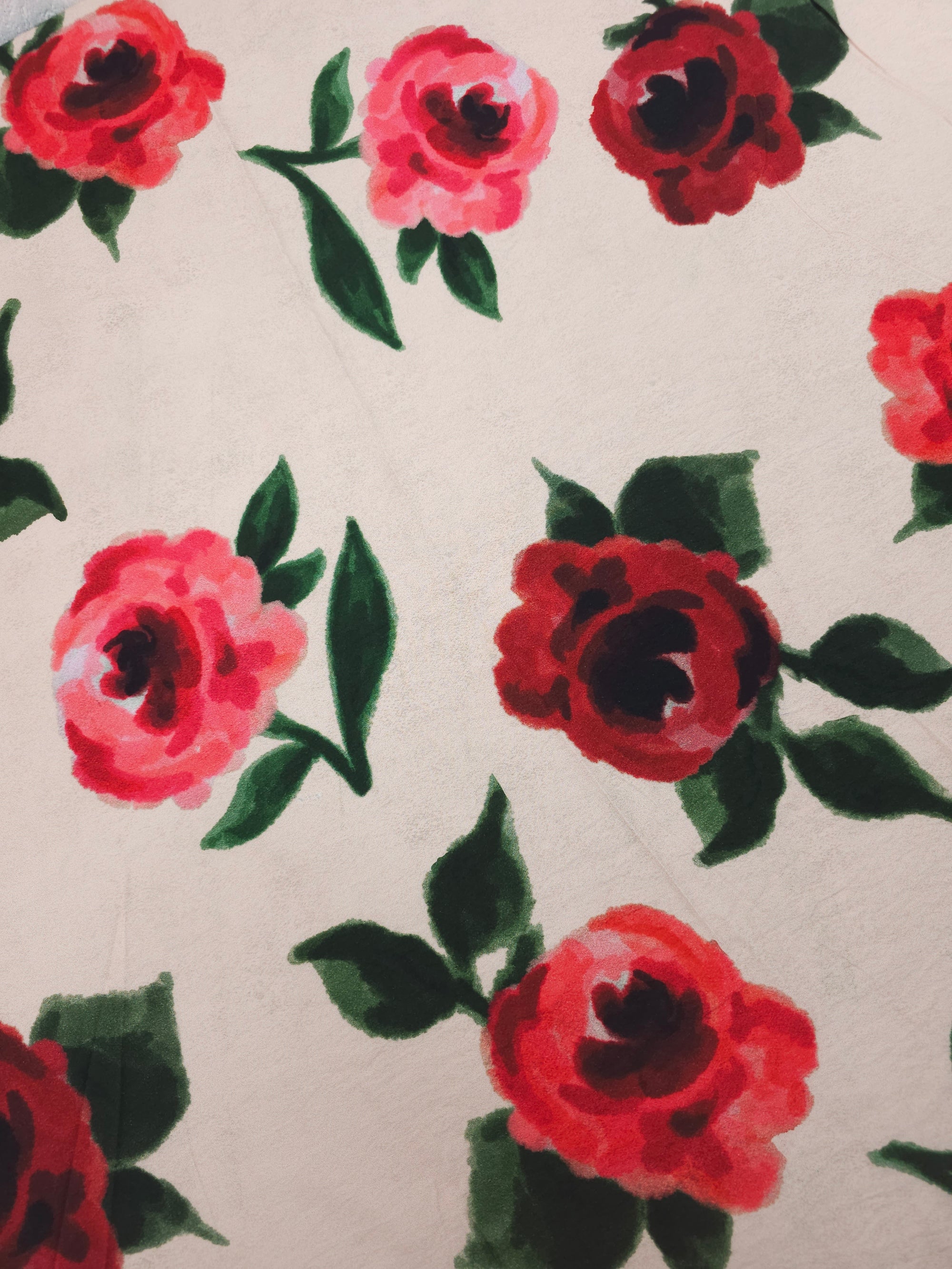 Rose Blur Retro Viscose Modal