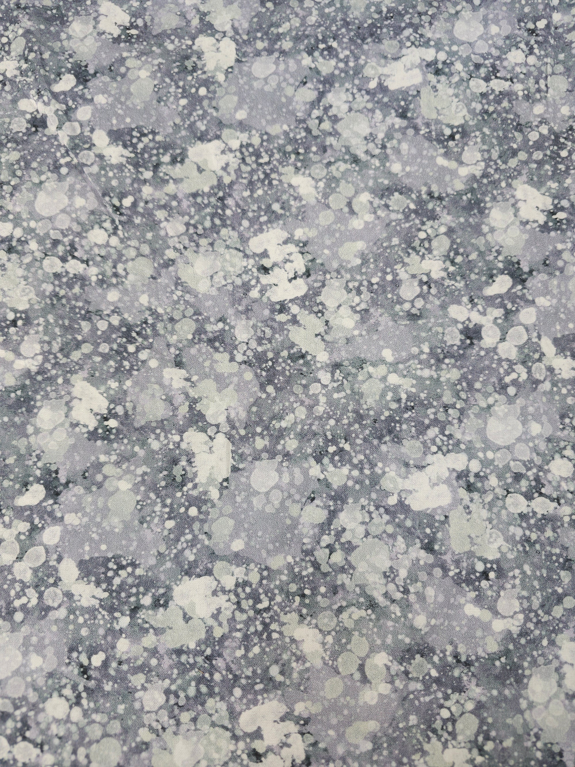 Grey Speckle Stones 100% Cotton