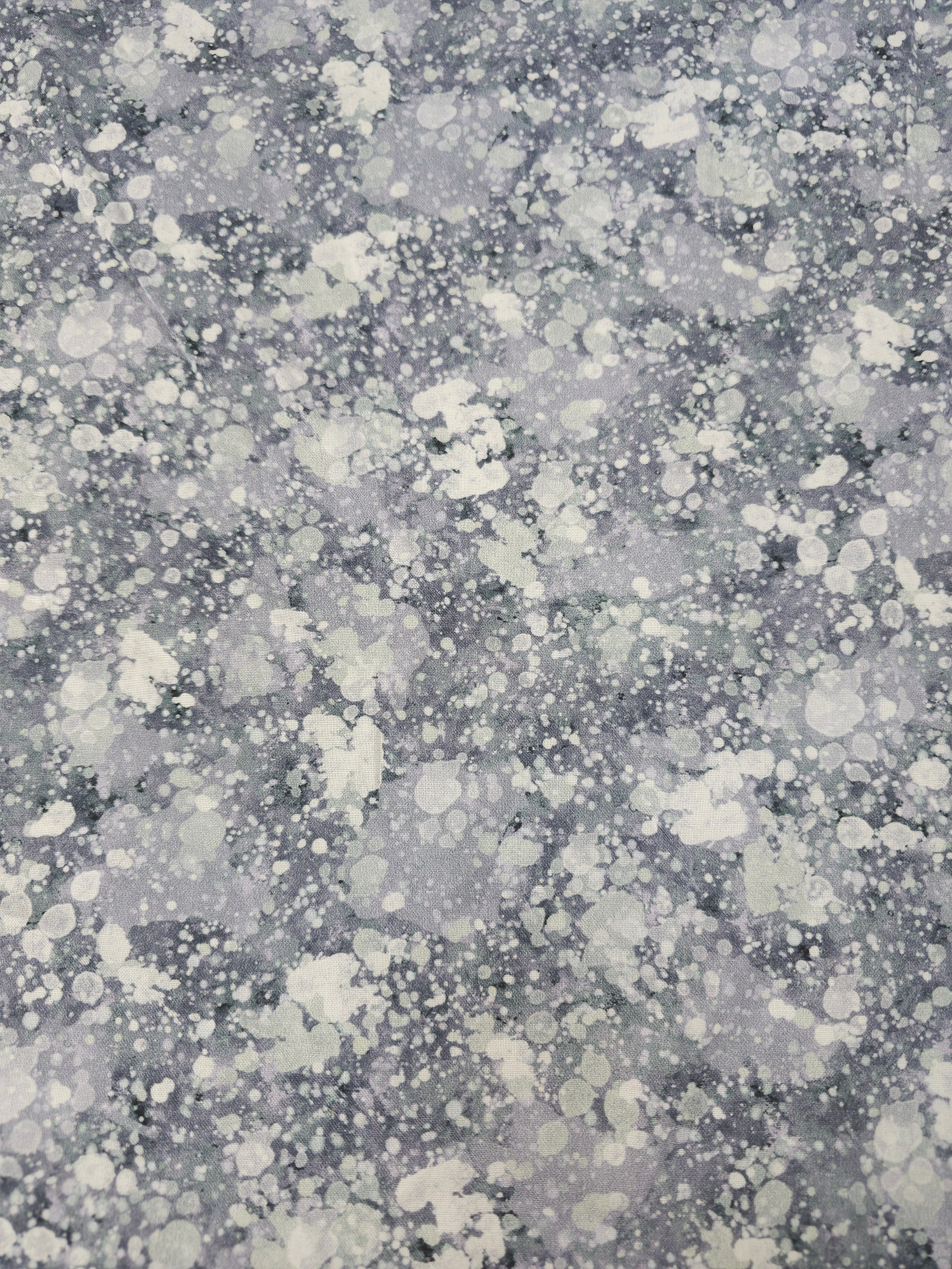 Grey Speckle Stones 100% Cotton