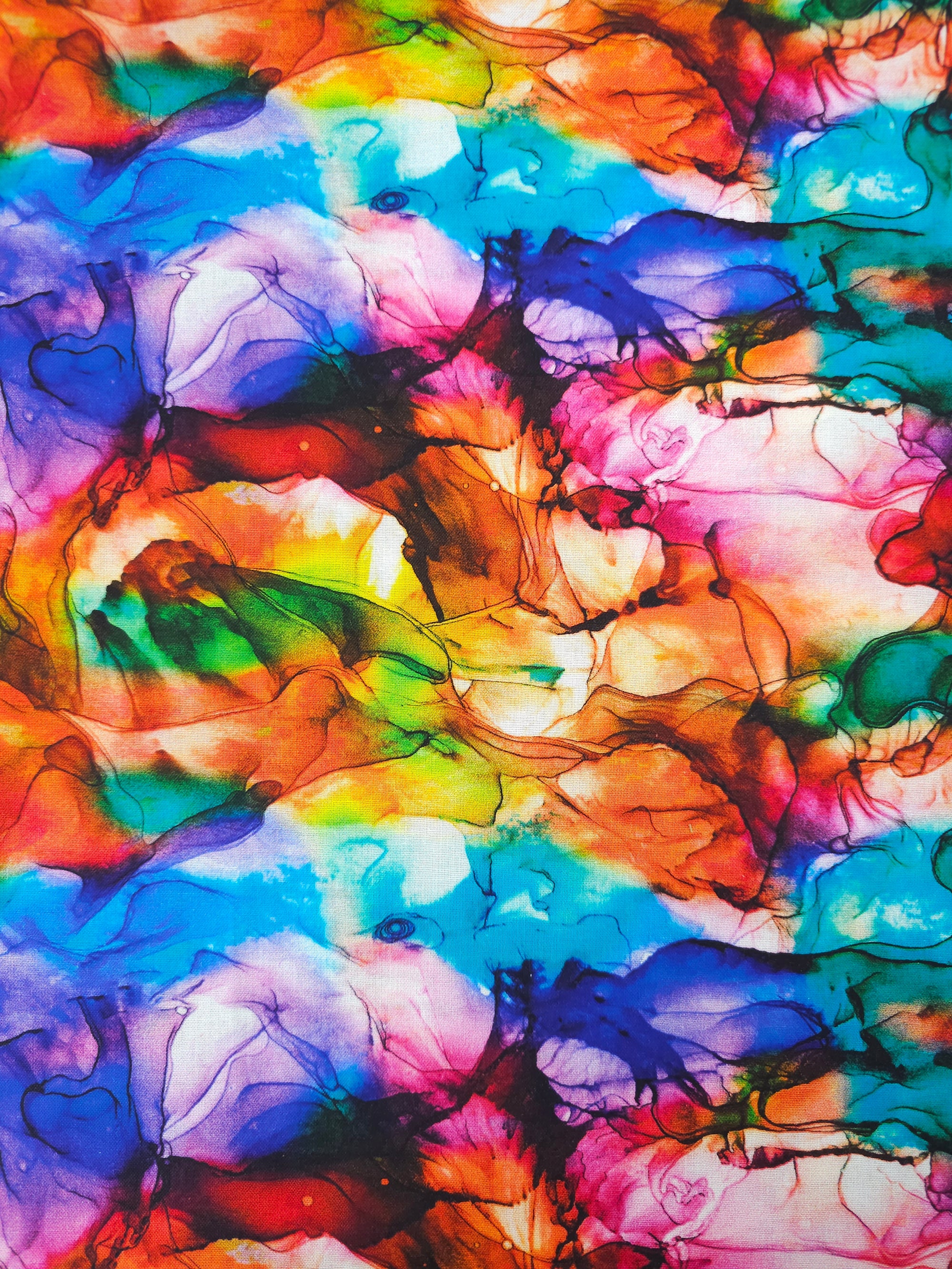 Rainbow Smoke Diffusion 100% Cotton - Joann