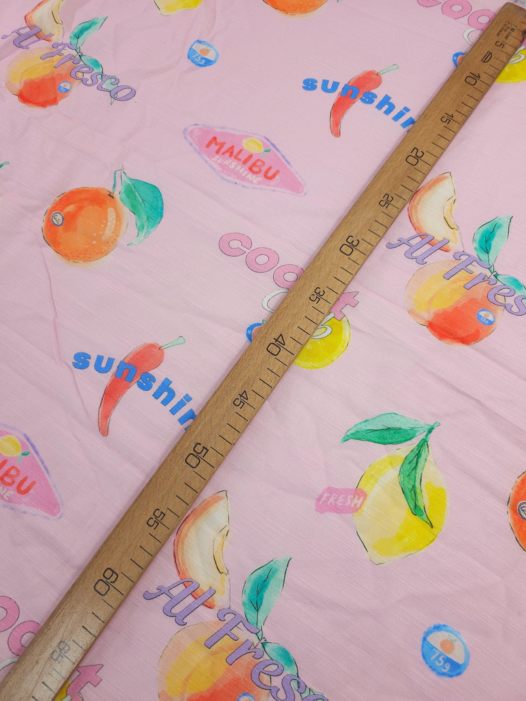 Pink Malibu Coast Club Cotton Flax