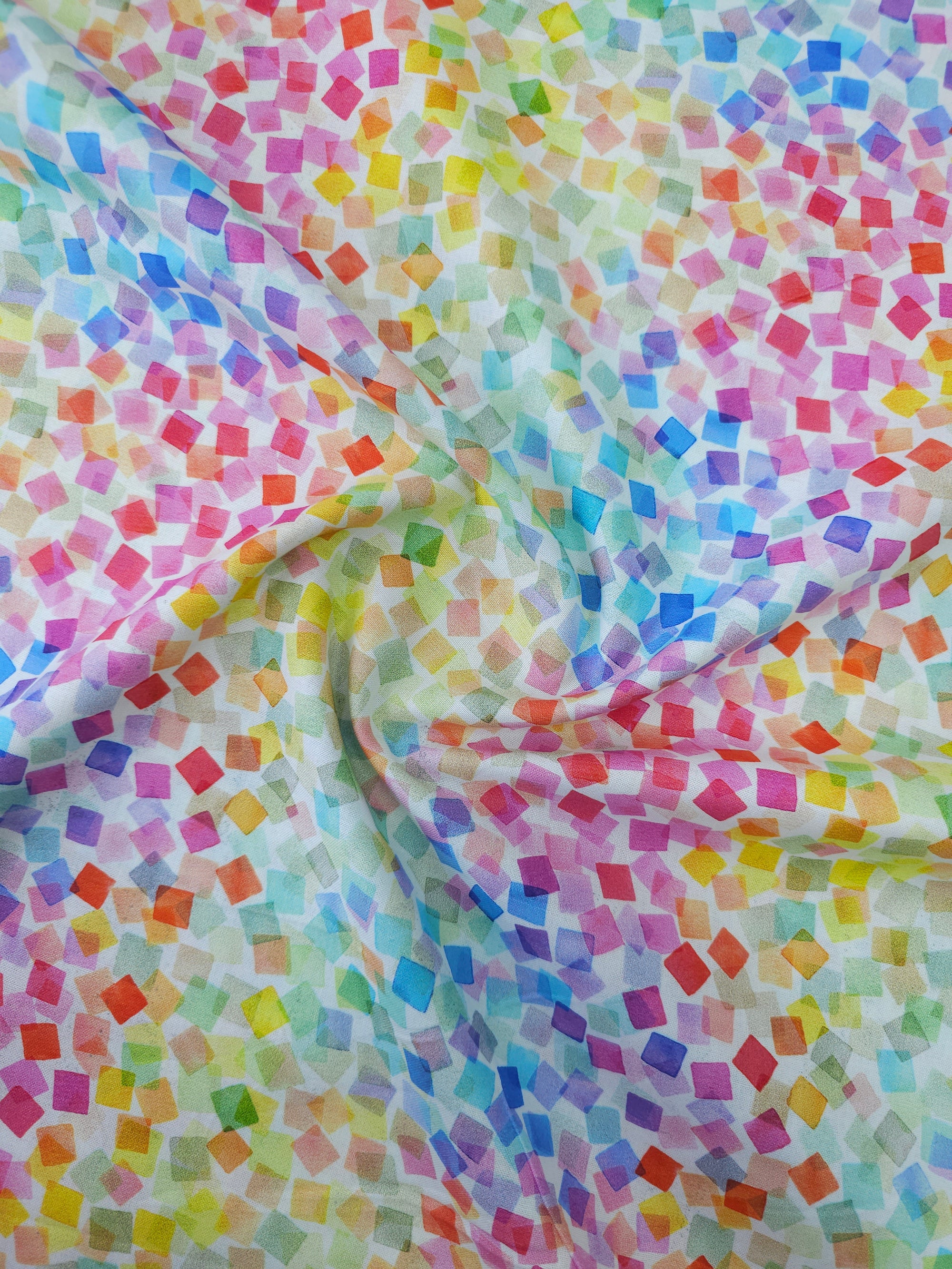Multicolour Confetti Party 100% Cotton