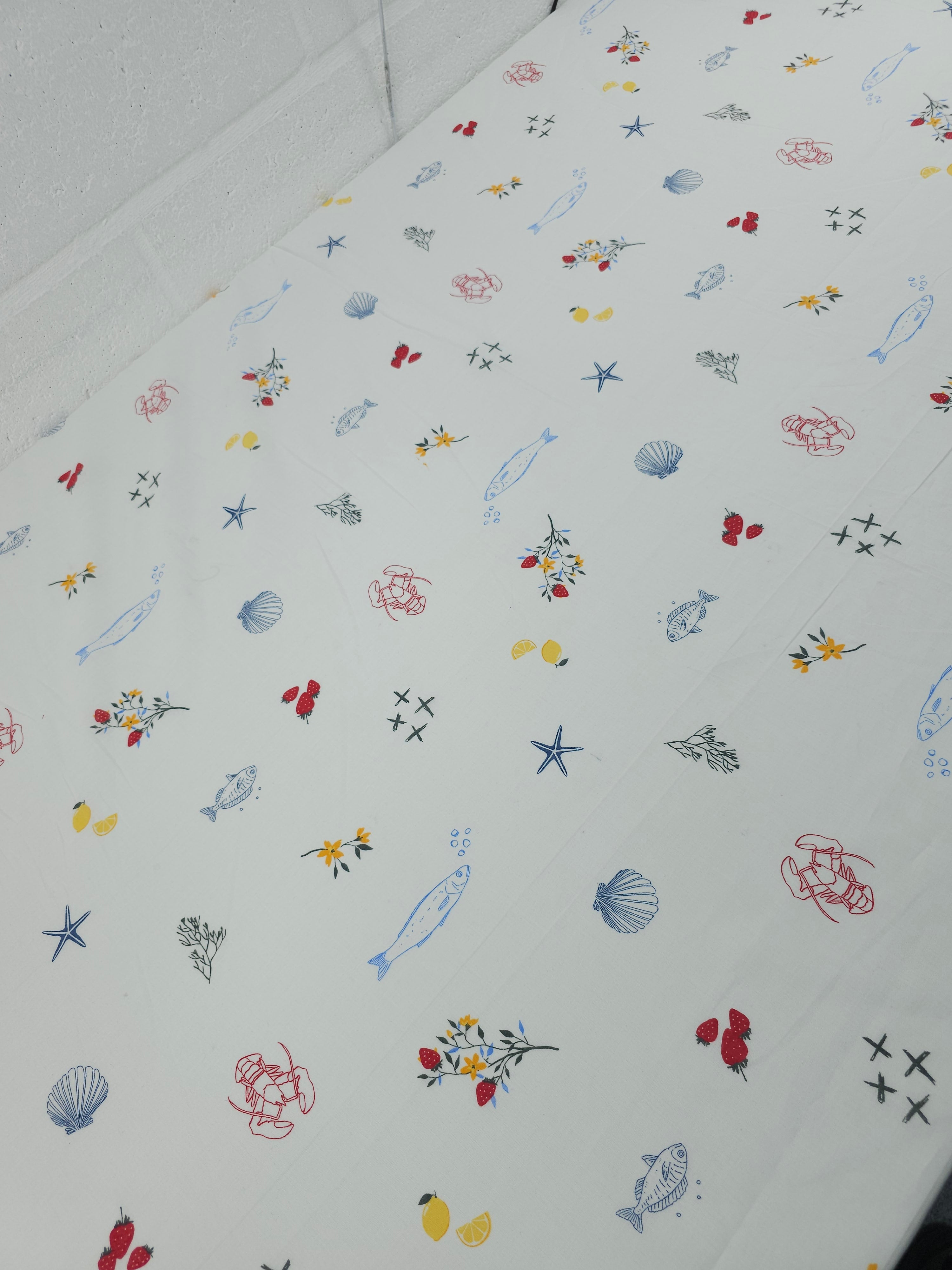 Fruity Sealife Breeze Cotton Voile