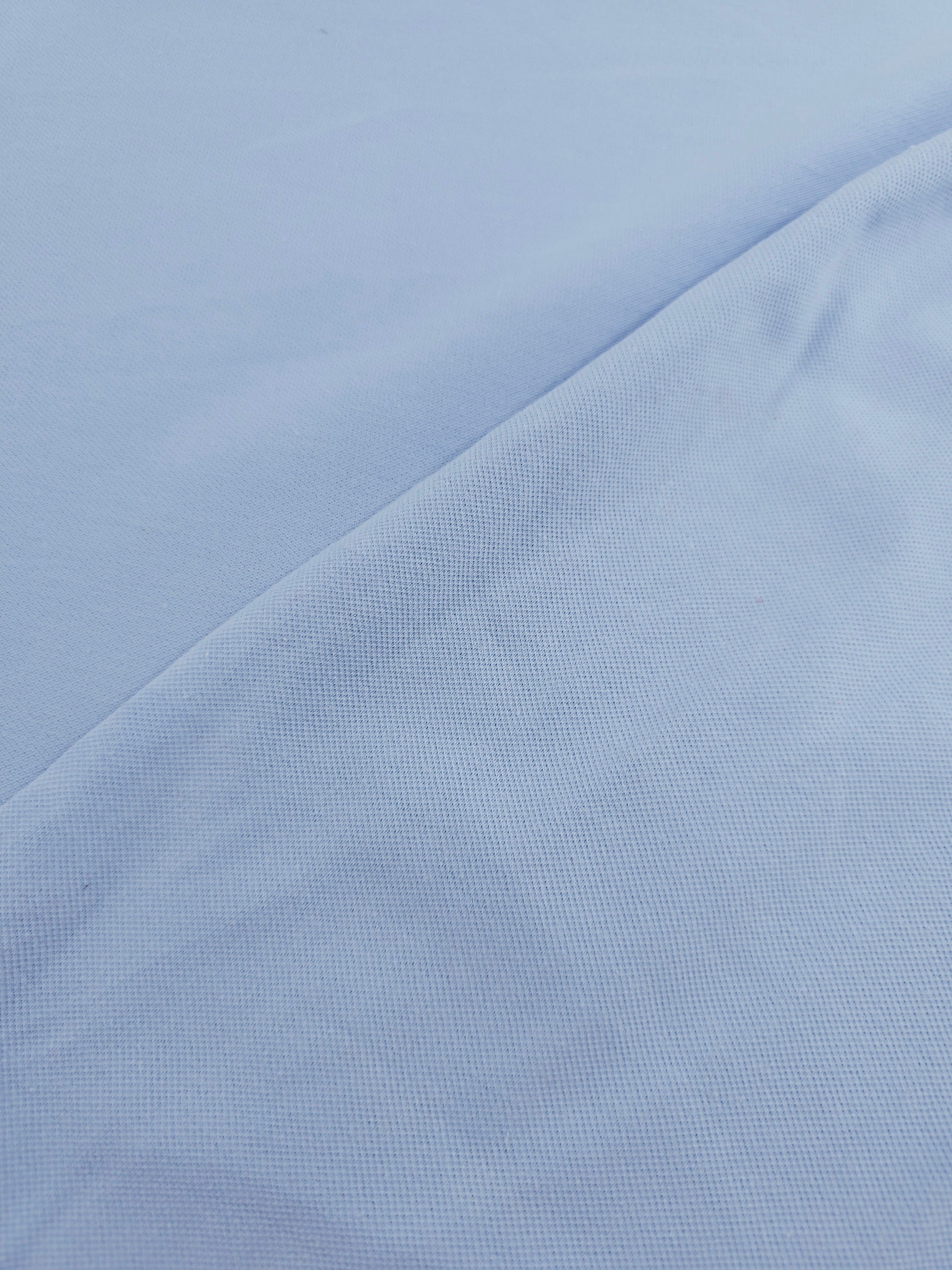 Baby Blue Loopback Terry *DEFECT*