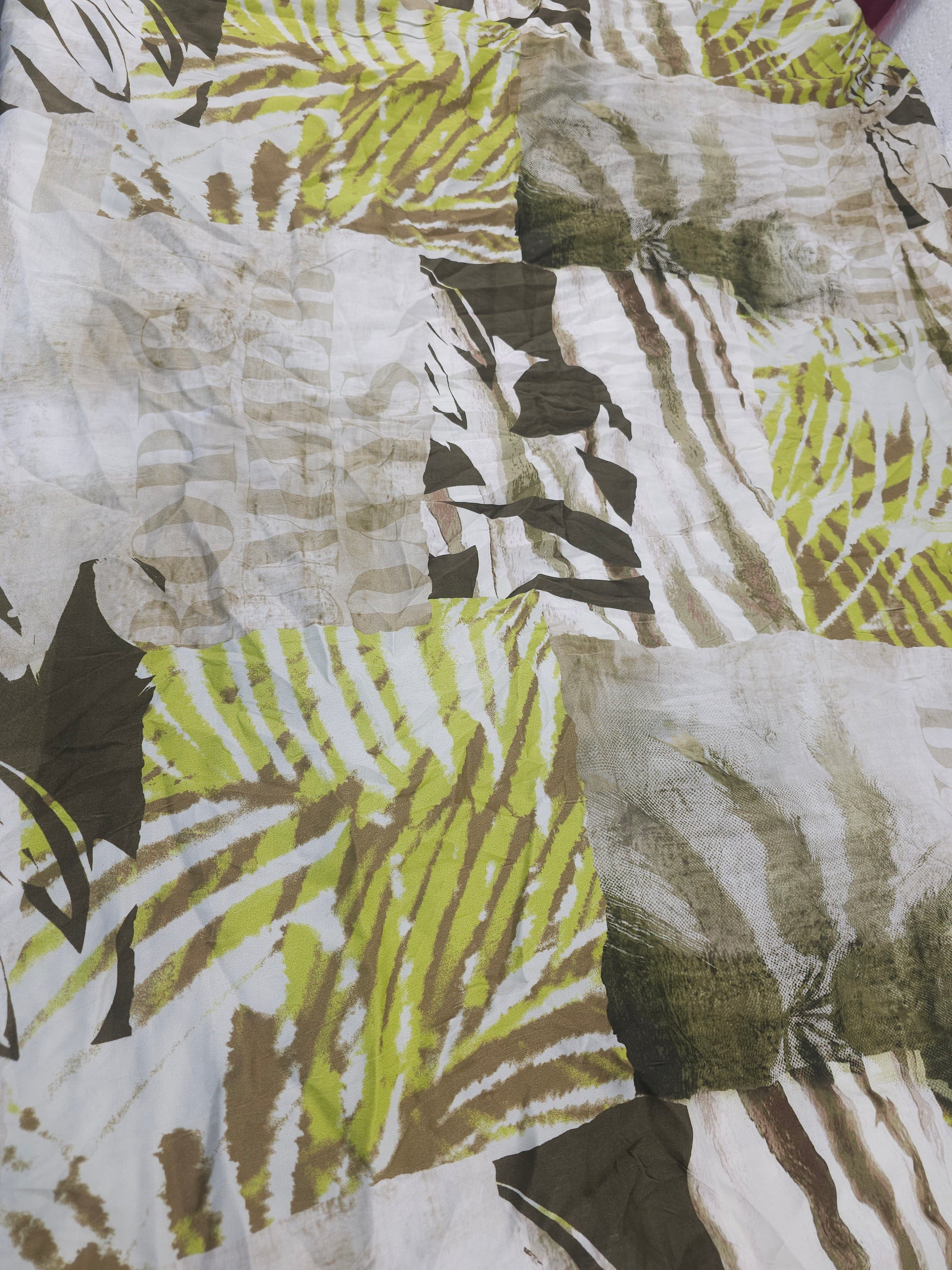Natural times Viscose satin- 1.7m piece