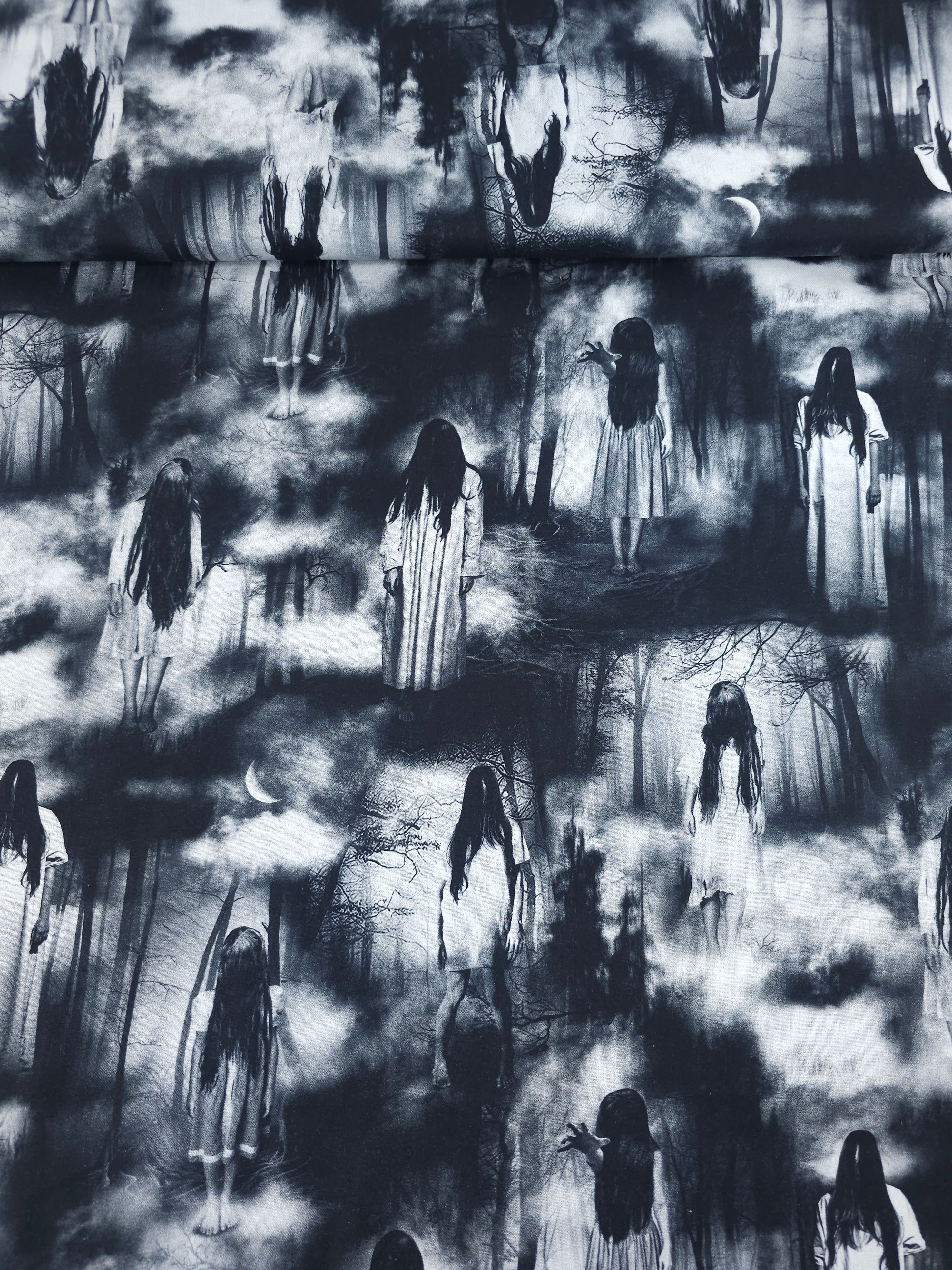 Haunted Girl In The Woods 100% Cotton