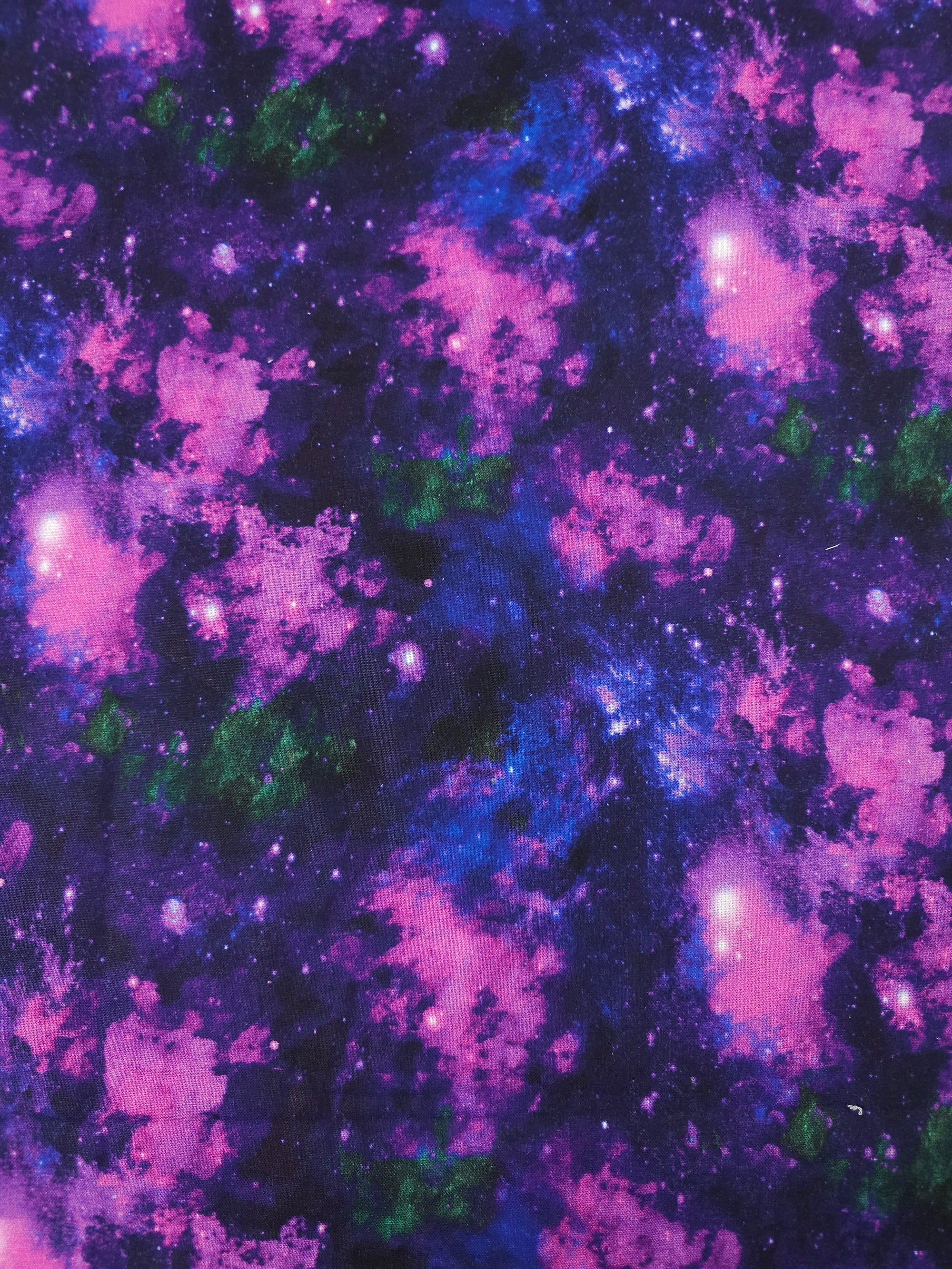 Purple Midnight Galaxy 100% Cotton