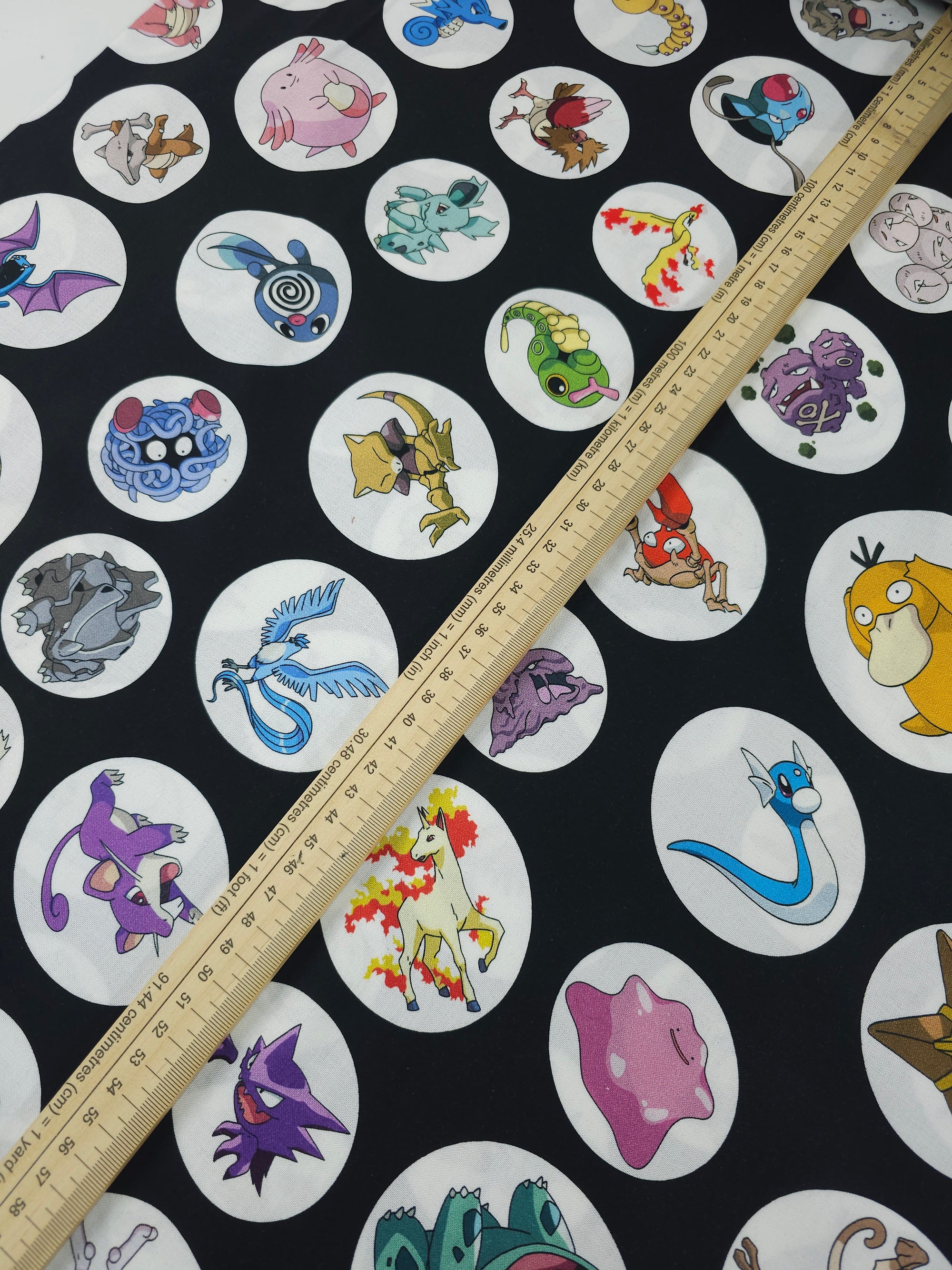 P*O*K*E*M*O*N Character Circles 100% Cotton