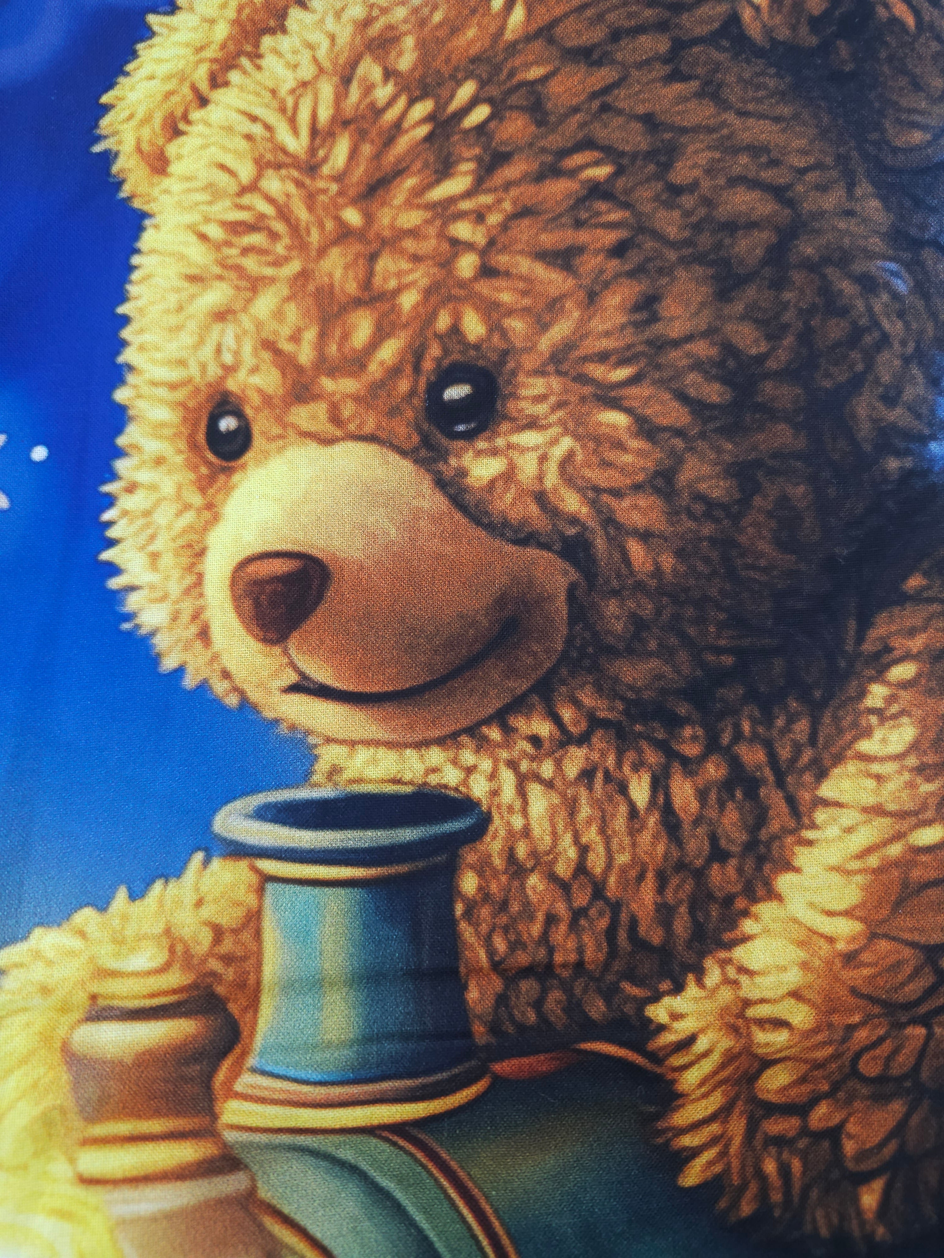 Teddy express Cotton panels- 2.7m piece