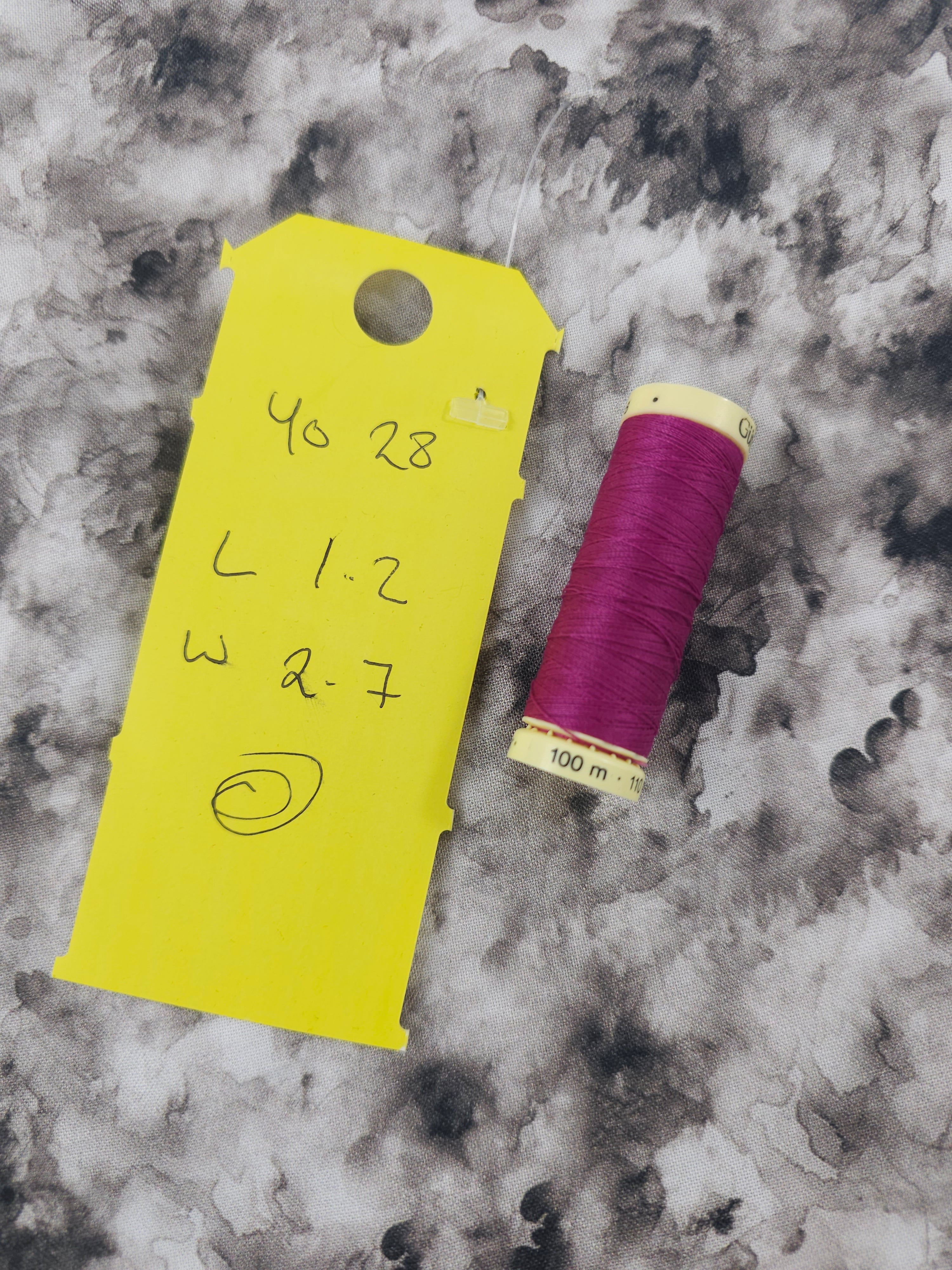 Misty clouds Cotton- 1.2m piece