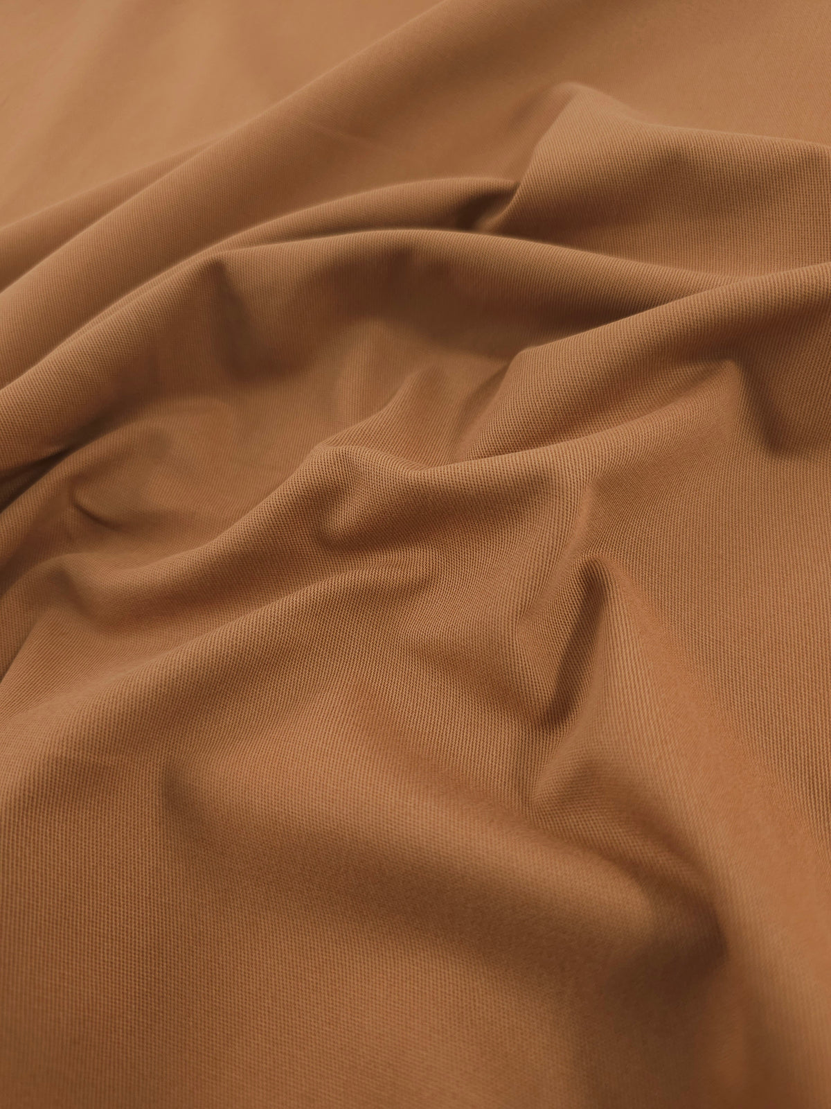 Muted Apricot Cotton Twill