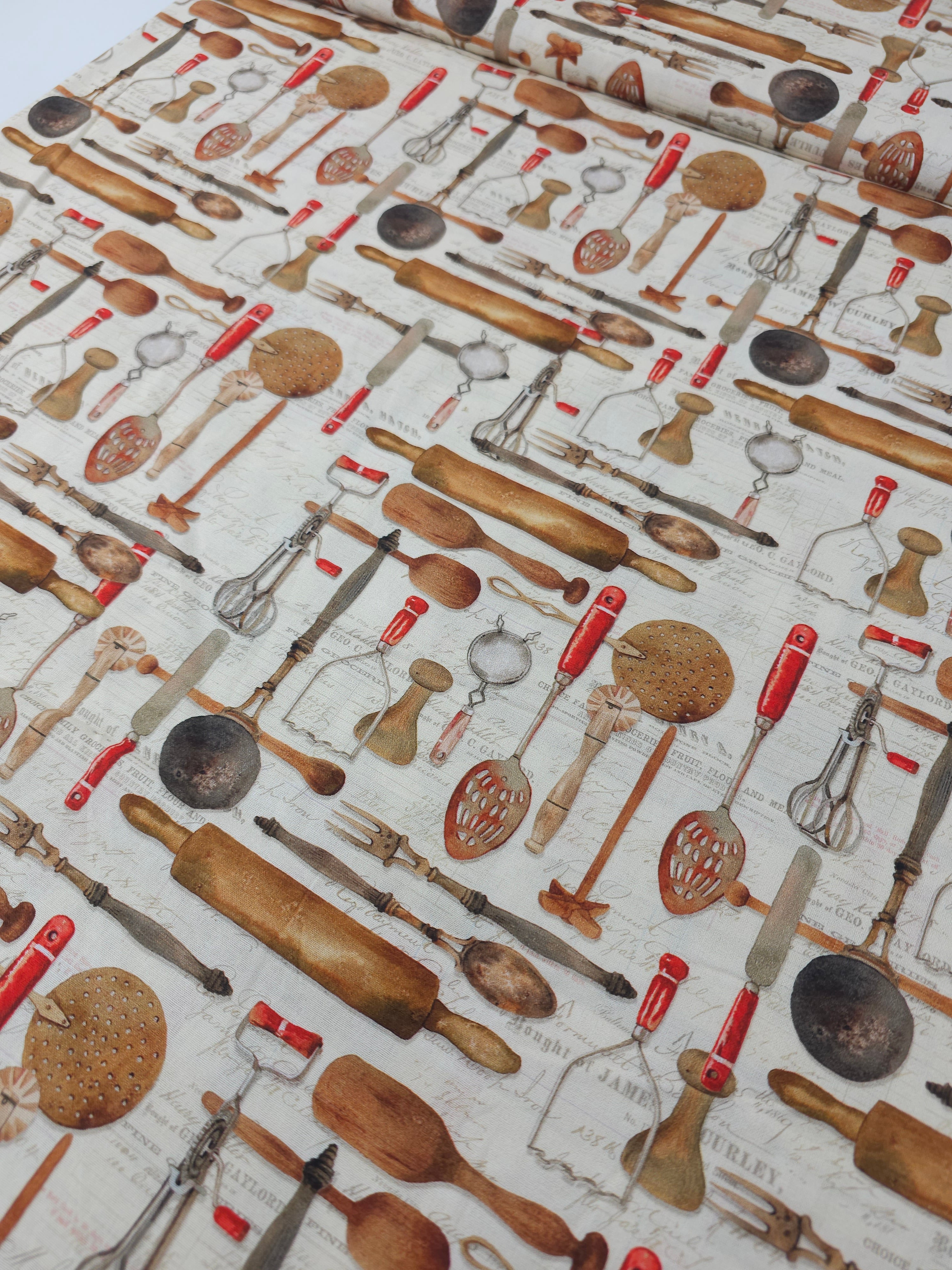 Cottage Kitchen Utensils 100% Cotton