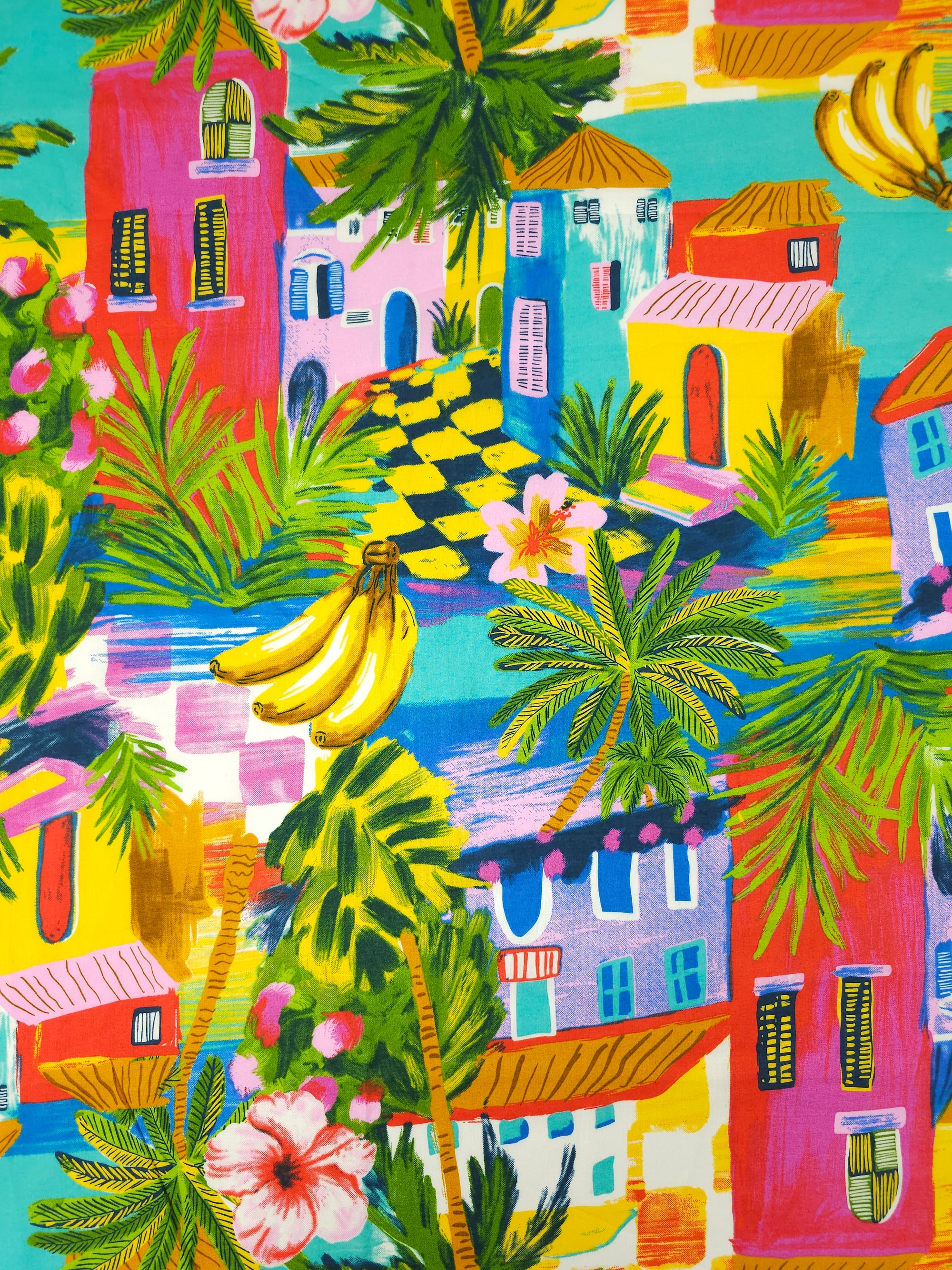 Exotic Cuba Cabana Cambric Cotton