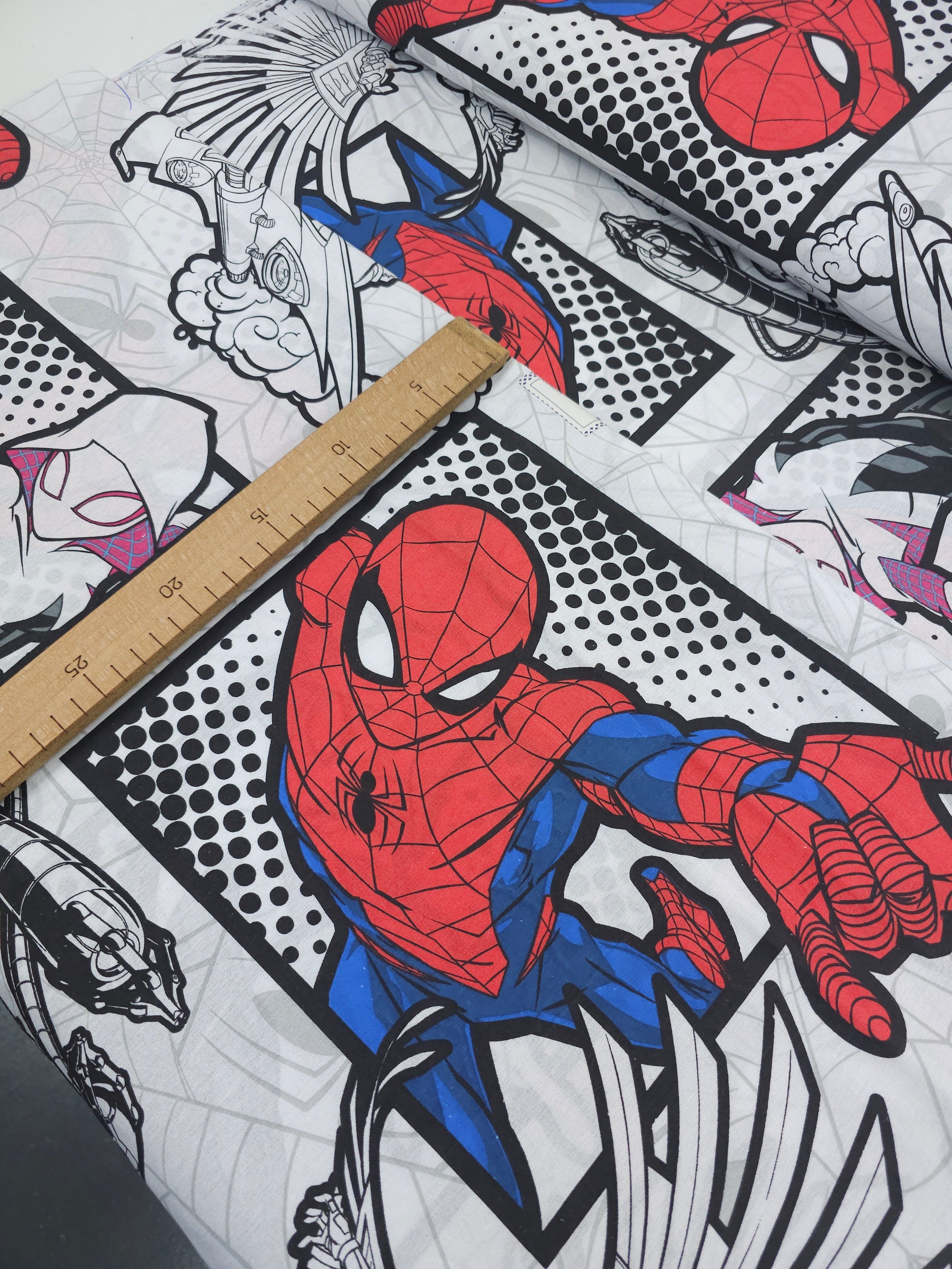 Marvel Spider Verse 100% Cotton 108" *EXTRA WIDE*