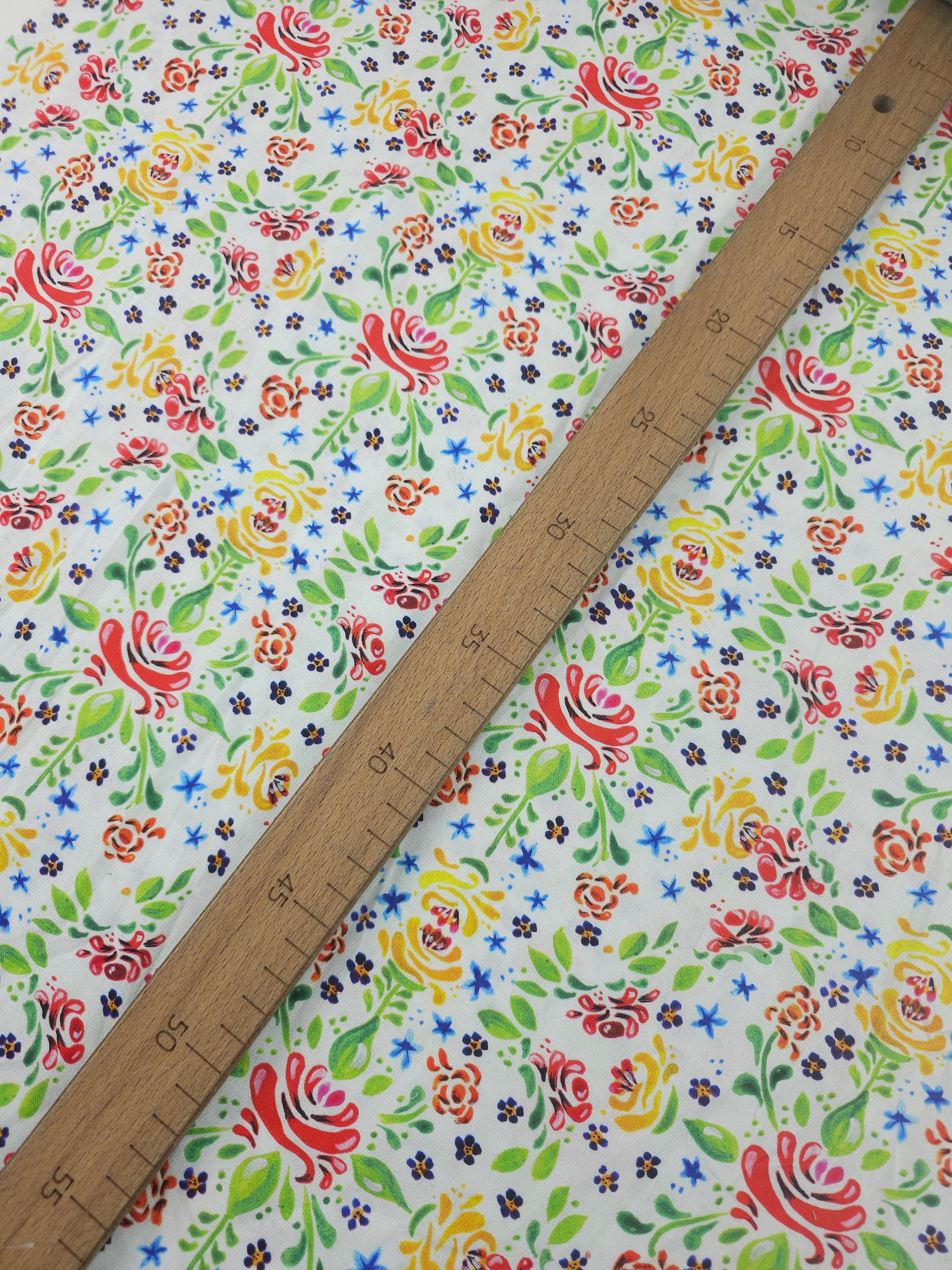 Bohemian Water Florals 100% Cotton