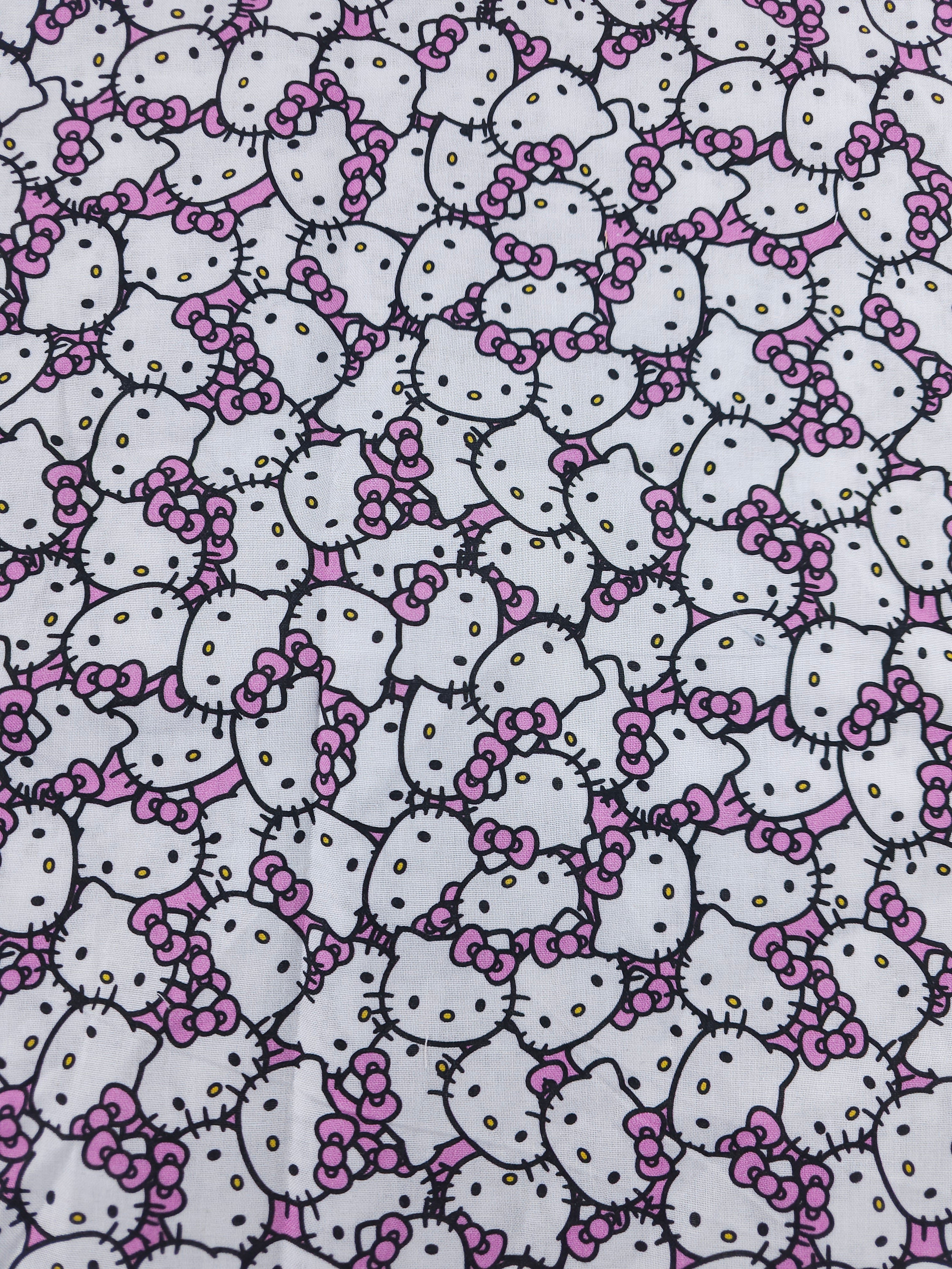 All-Over Hello Kitty Cotton - (Various Sizes)