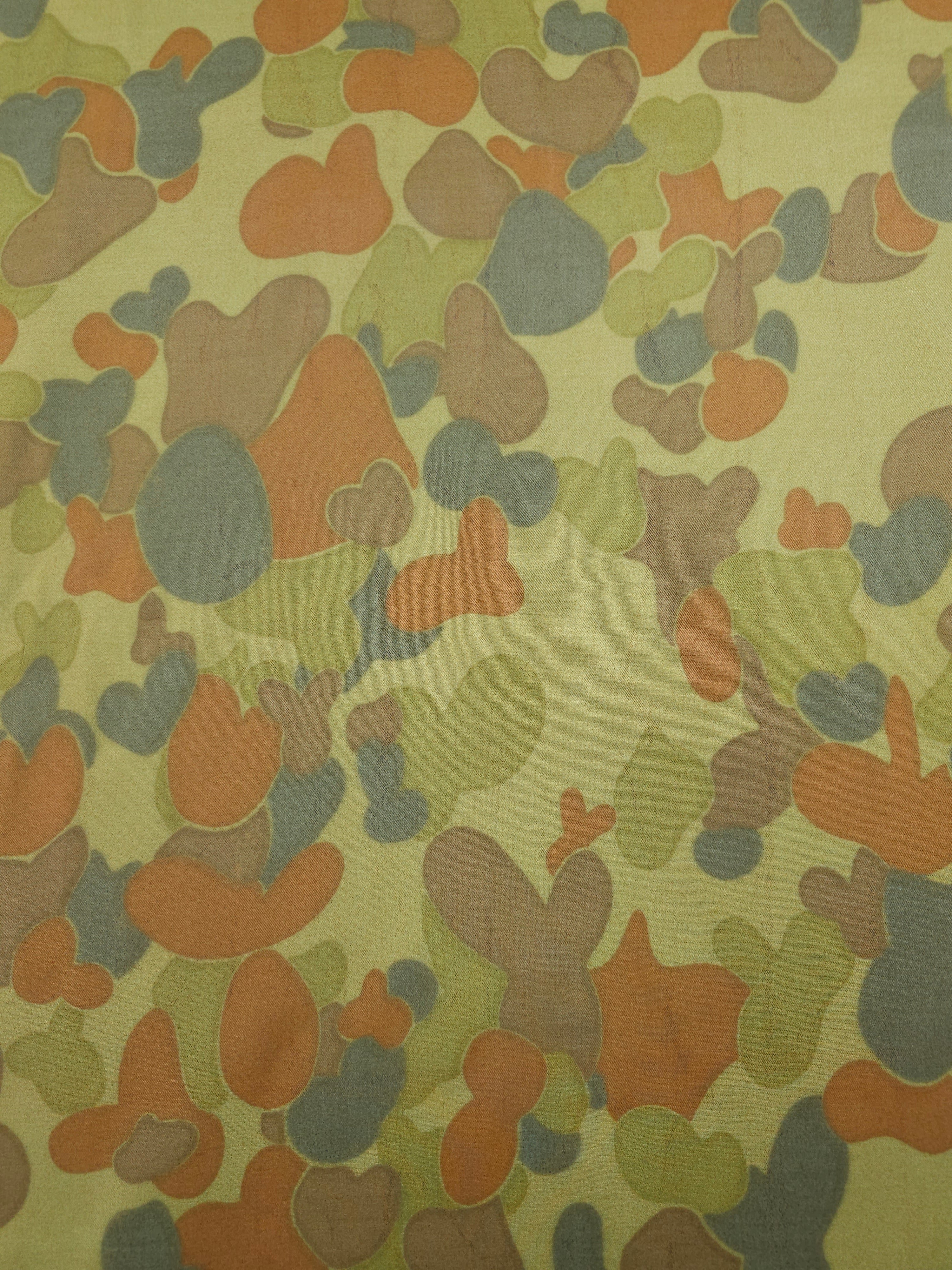 Washed Camo Poly Cotton *DEFECT*