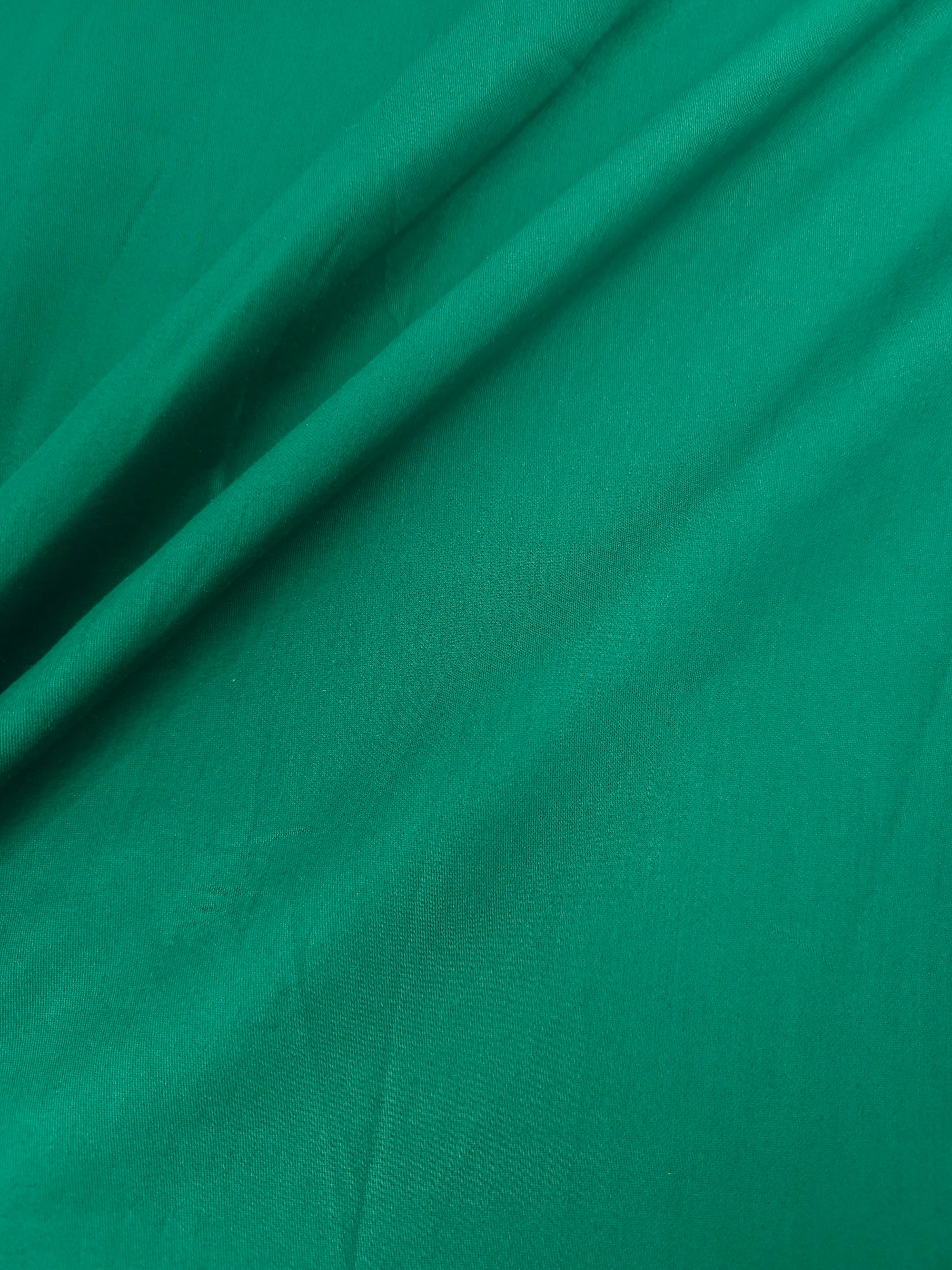 Emerald Green Cotton Sateen 110" *EXTRA WIDE*