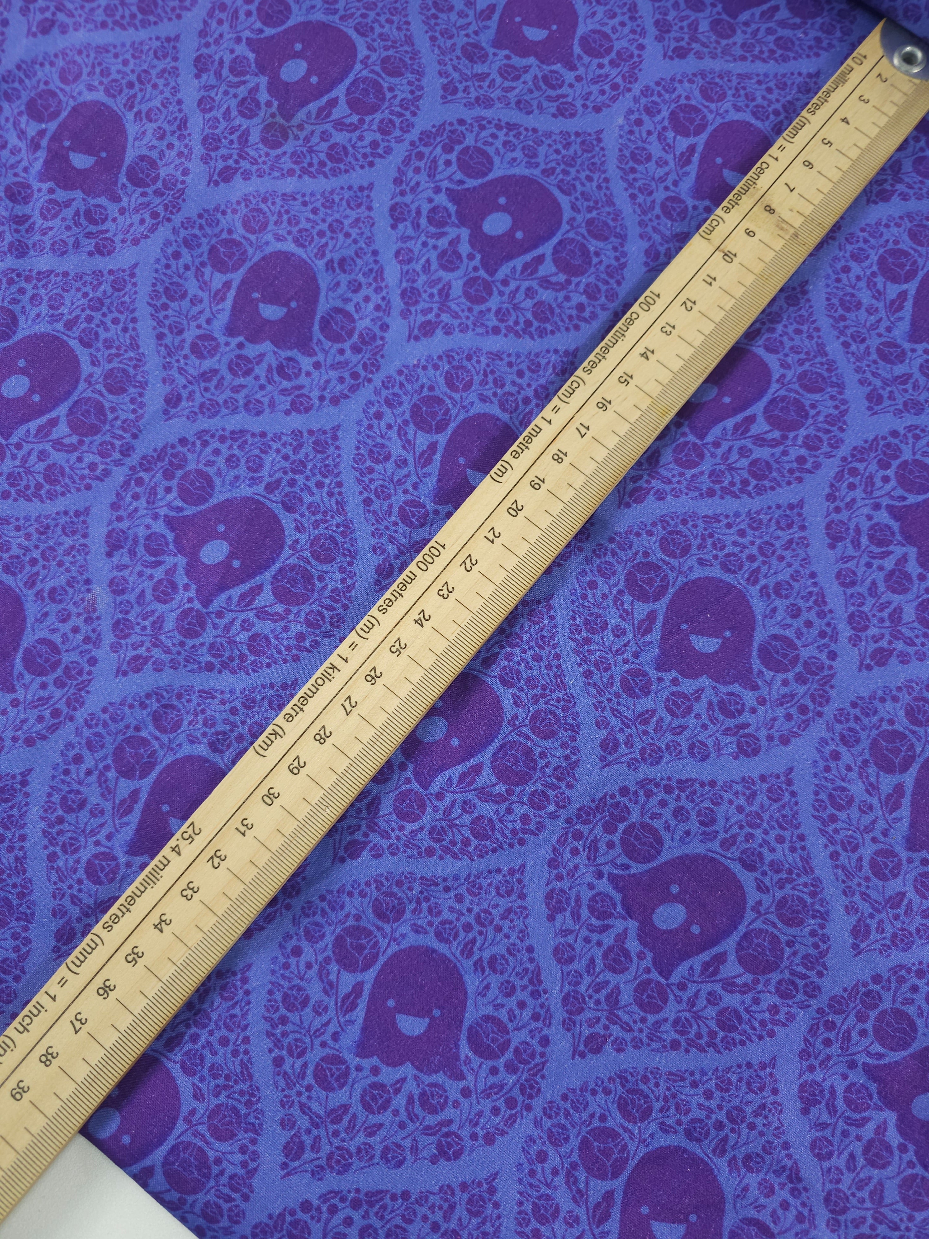Deep Lavender/Purple Baby Ghost Opulence 100% Cotton