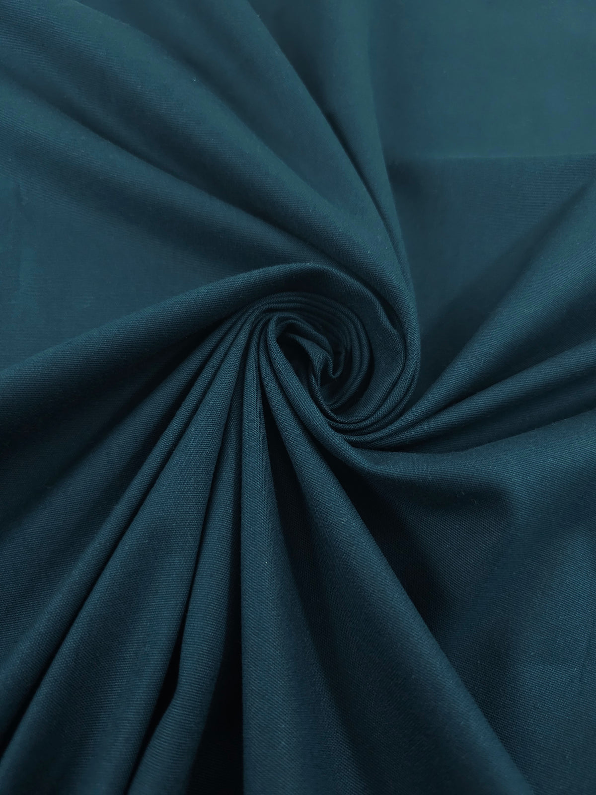 Deep Teal Cotton Twill