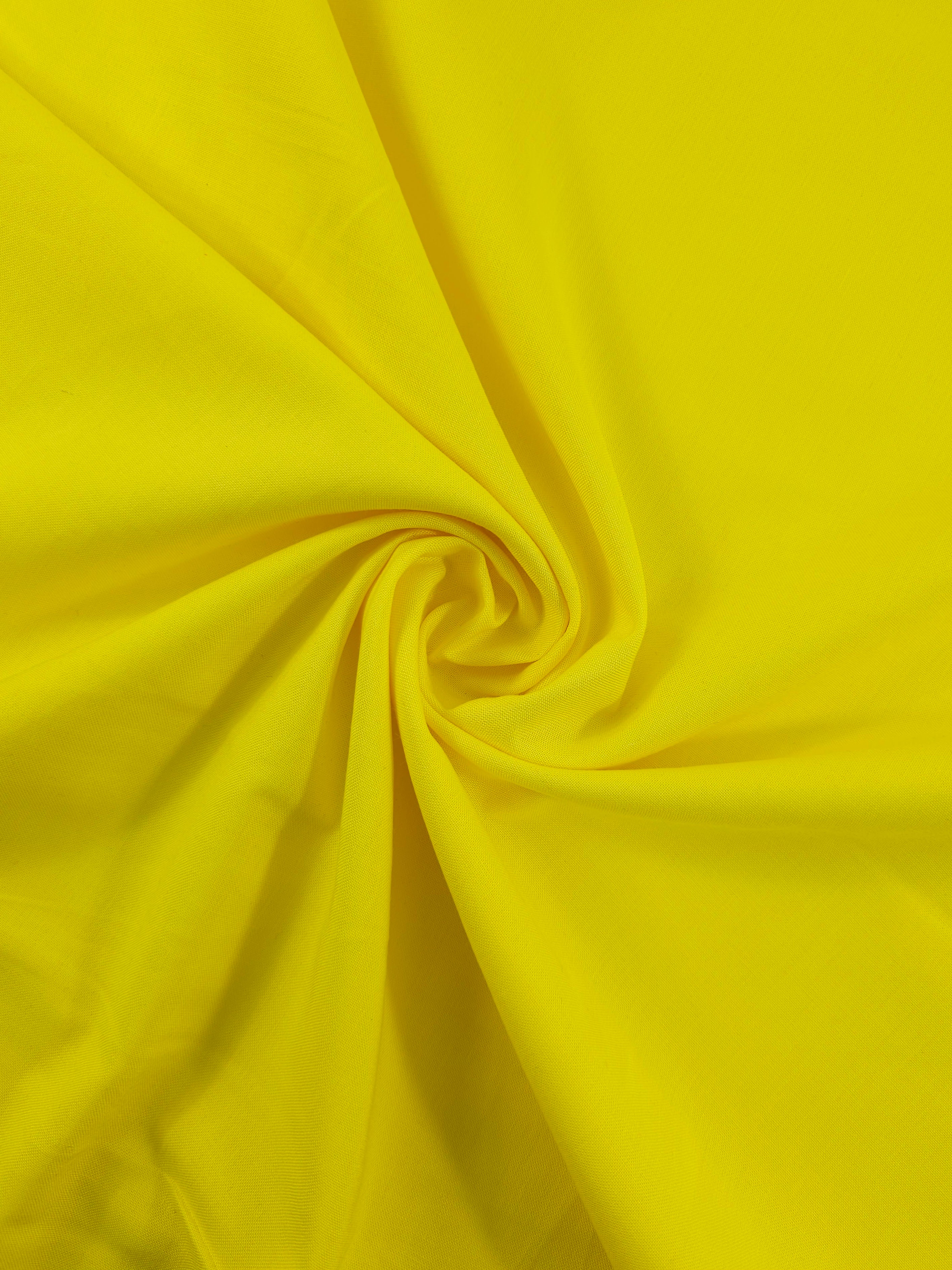 Yellow 100% Cotton
