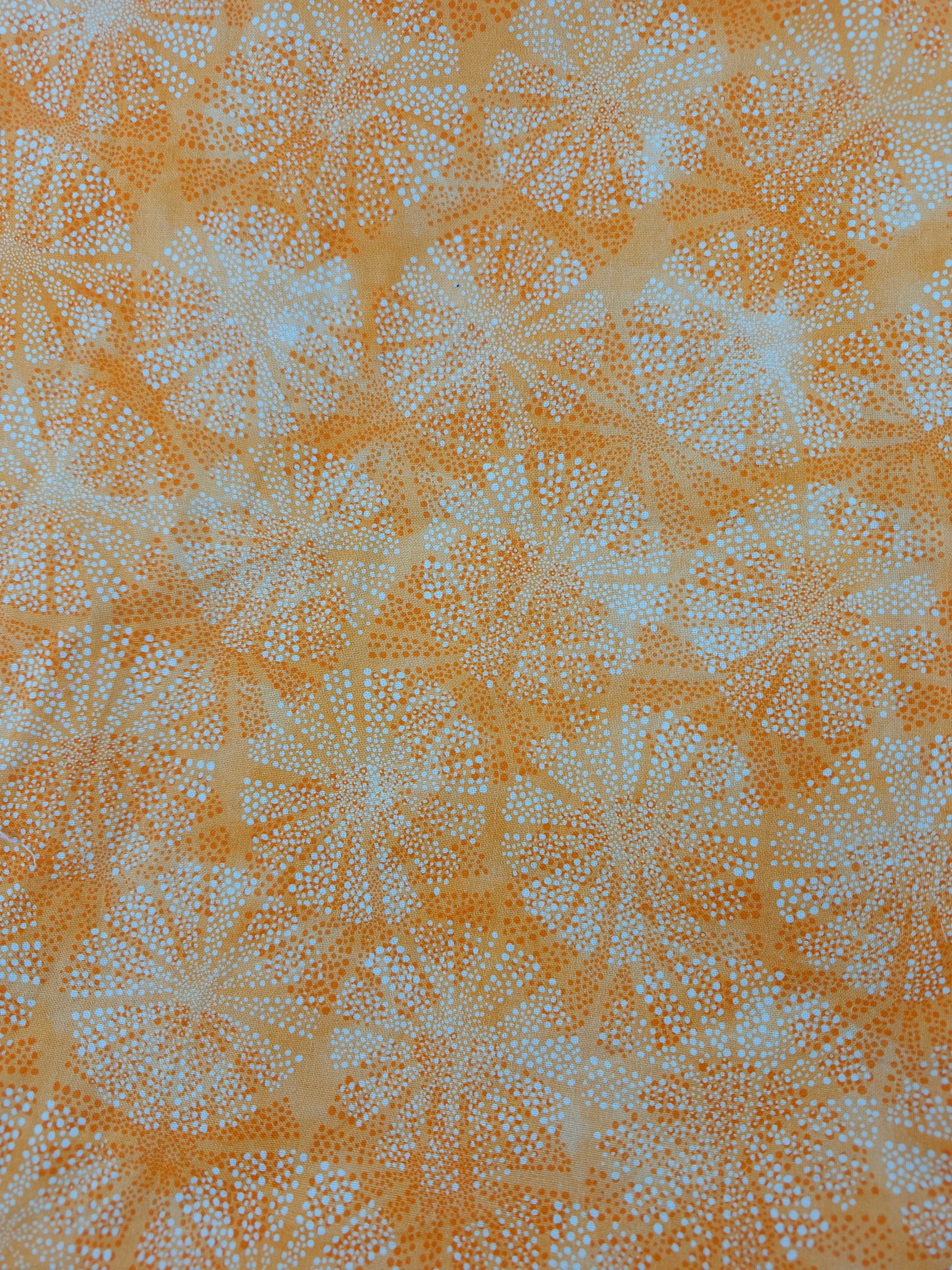 Orange burst Cotton- 2.7m piece