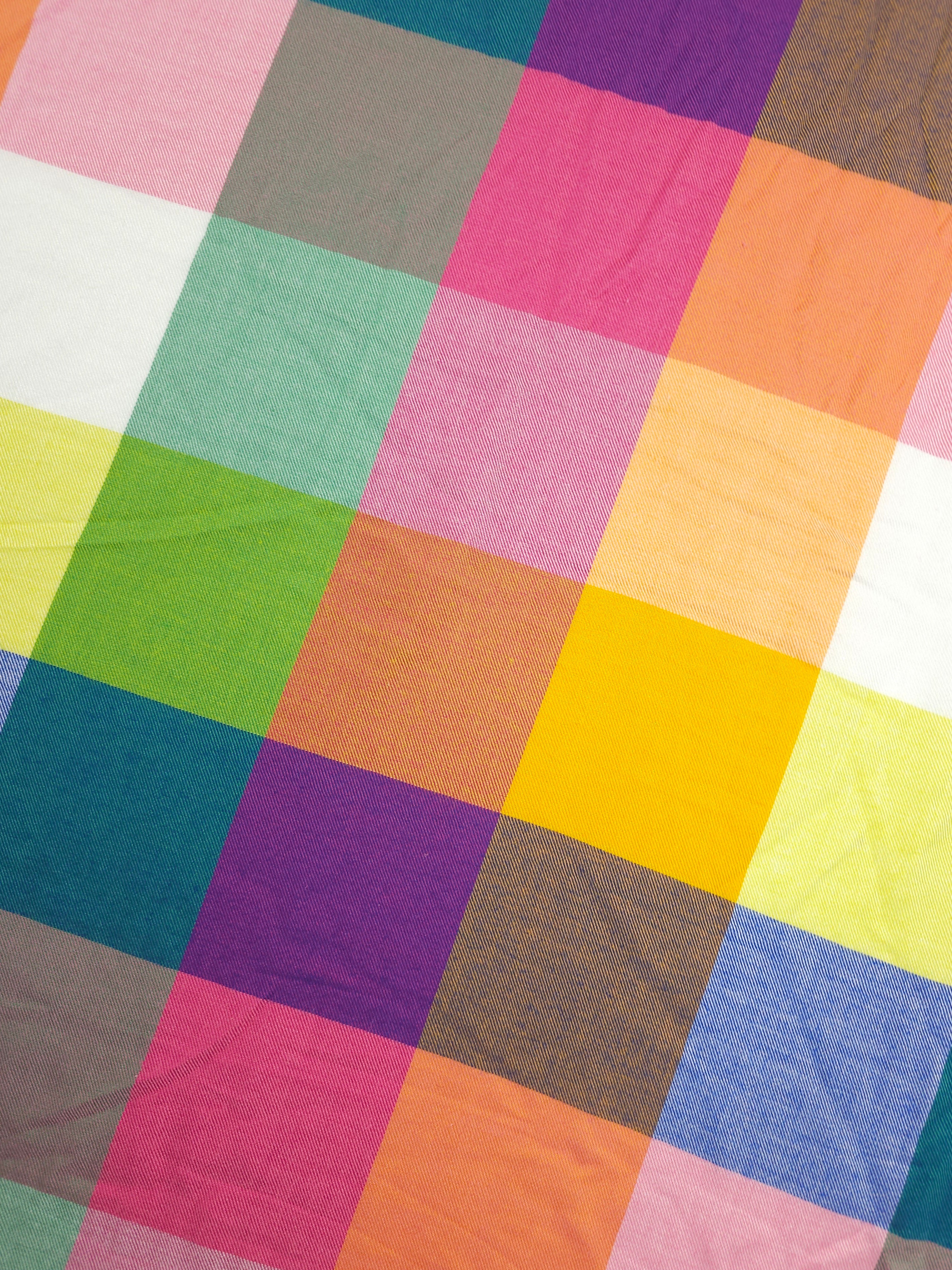 Elmer Multicolour Square Check Viscose *PRE-ORDER*