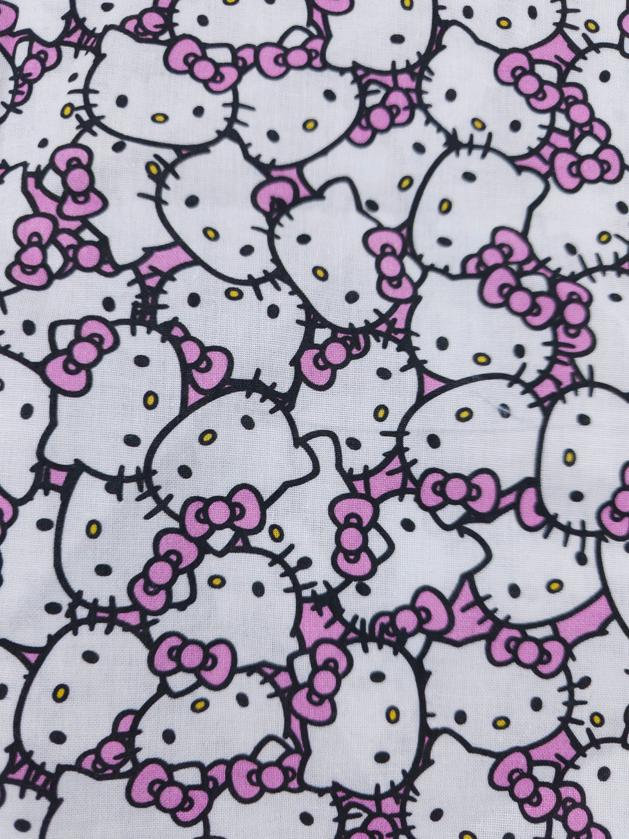 All-Over Hello Kitty Cotton - (Various Sizes)