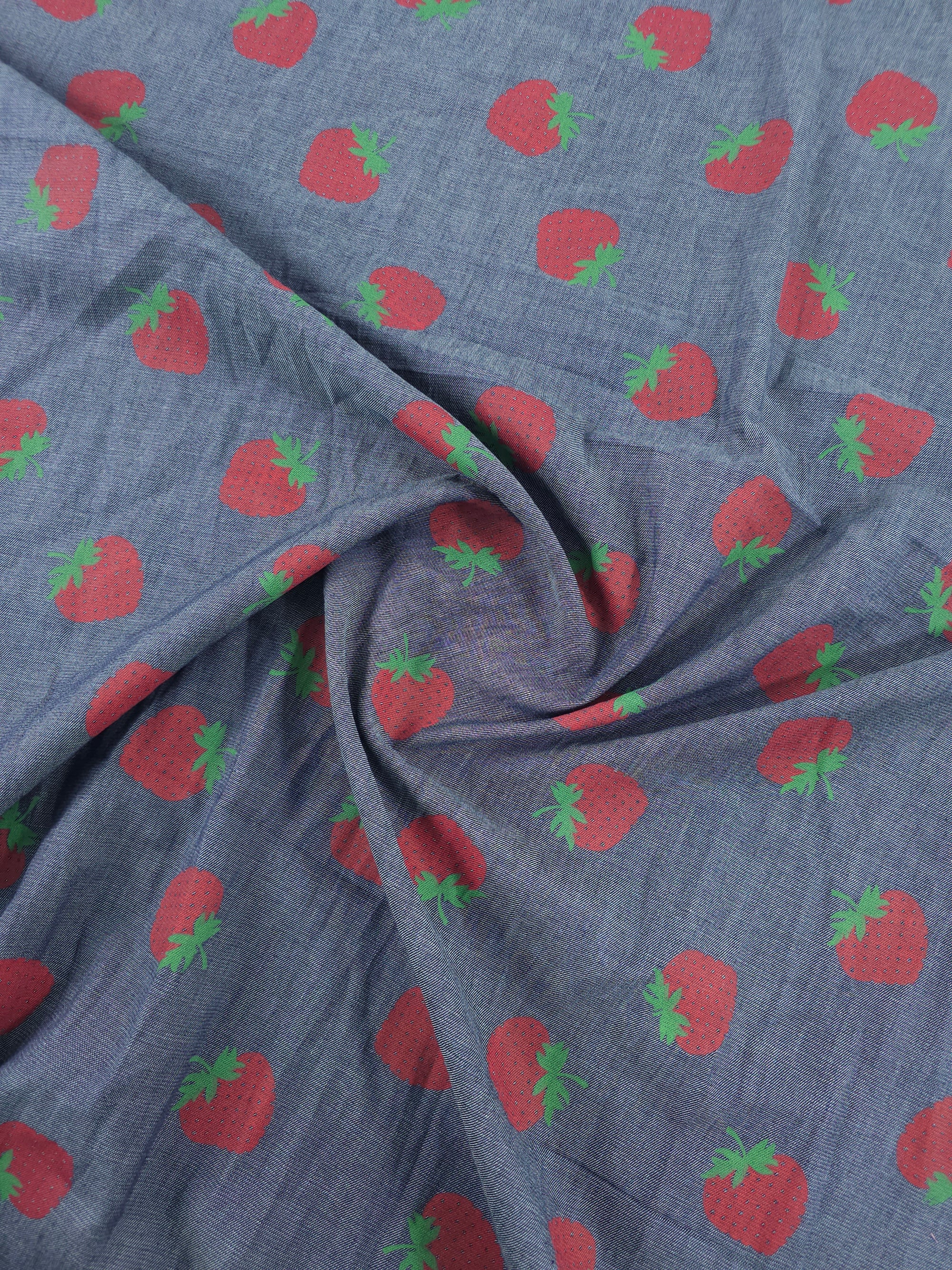 Strawberry Chambray