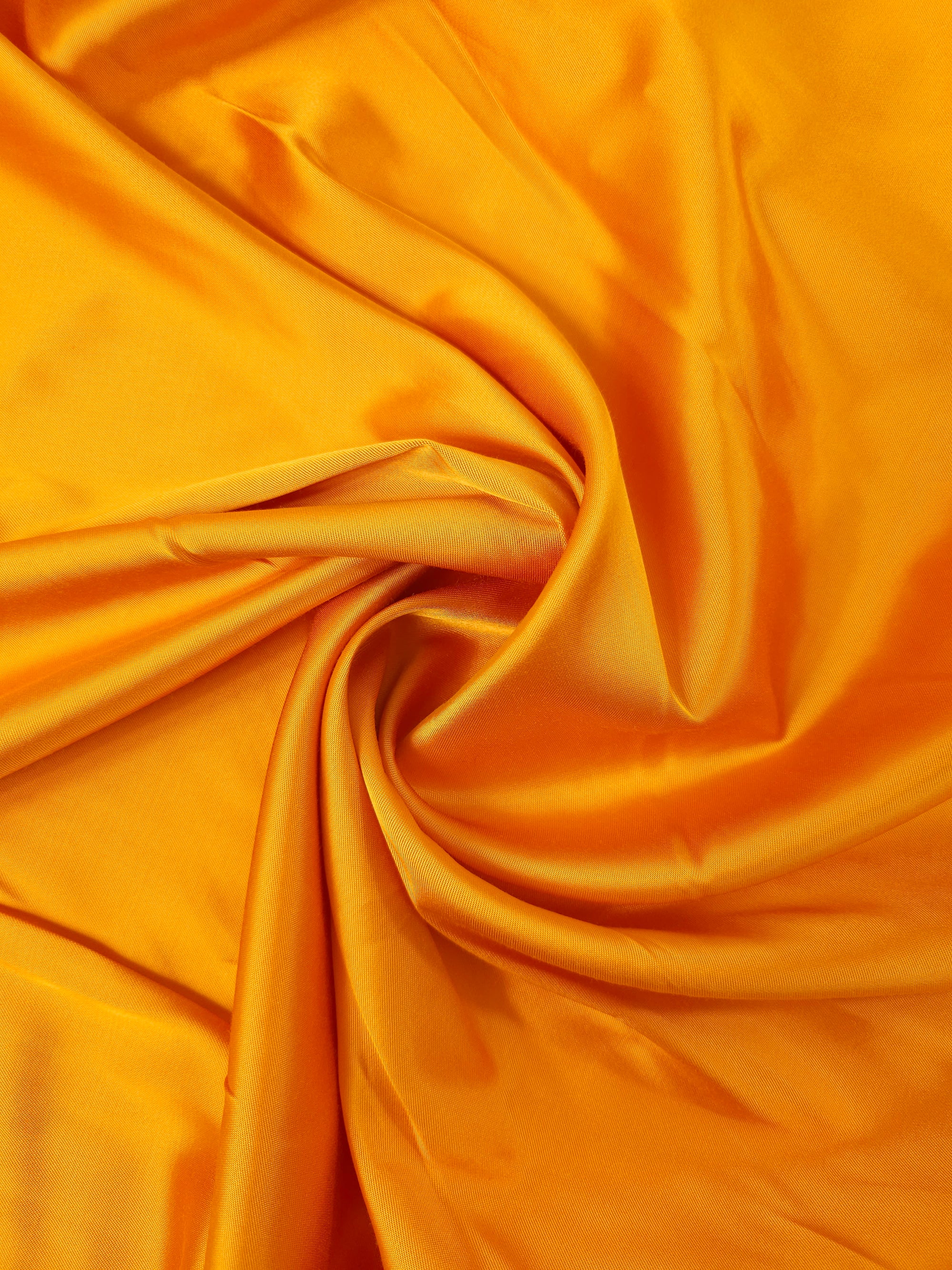 Orange Viscose Satin