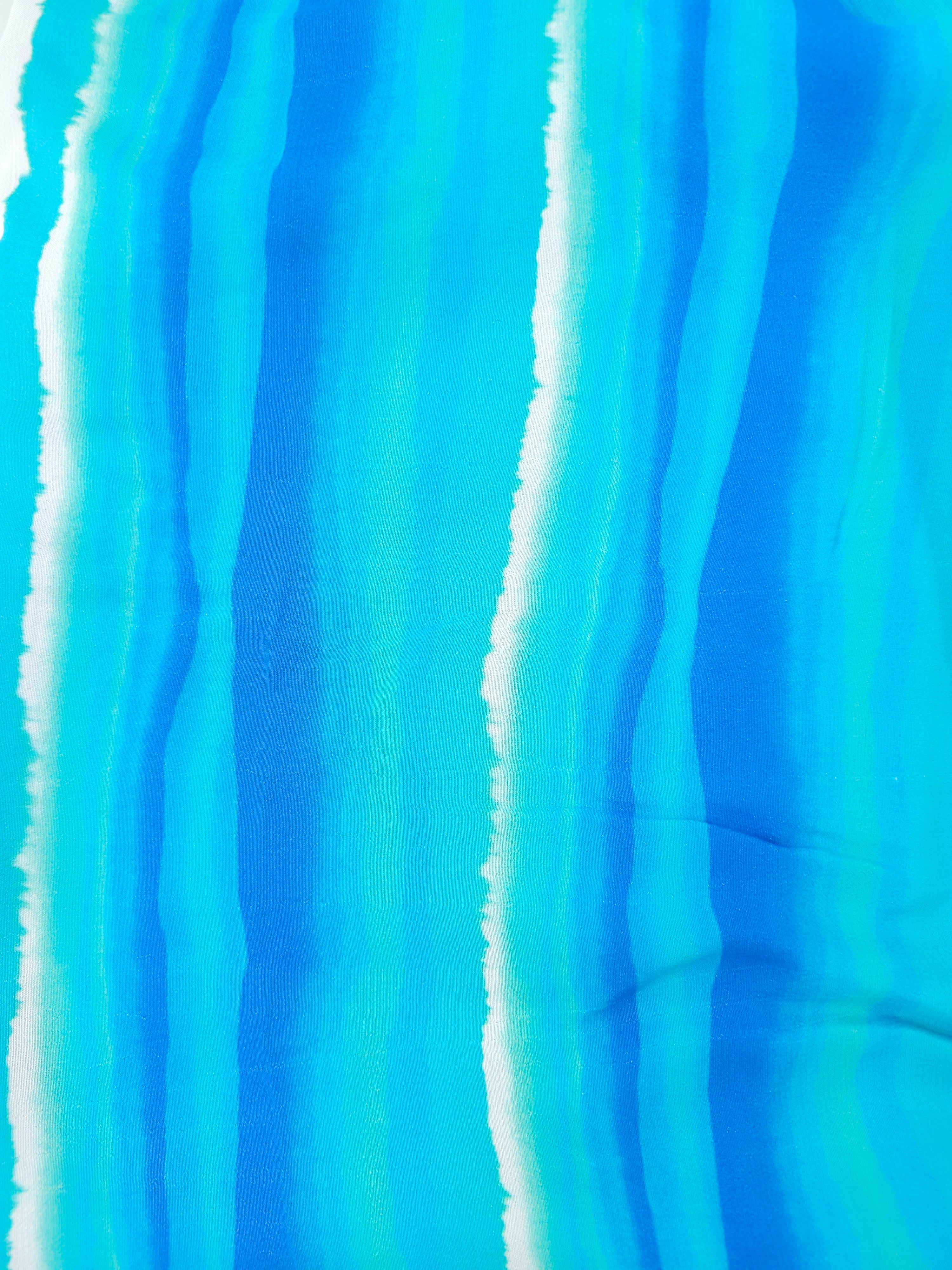 Ocean wiggle Viscose- 4m piece