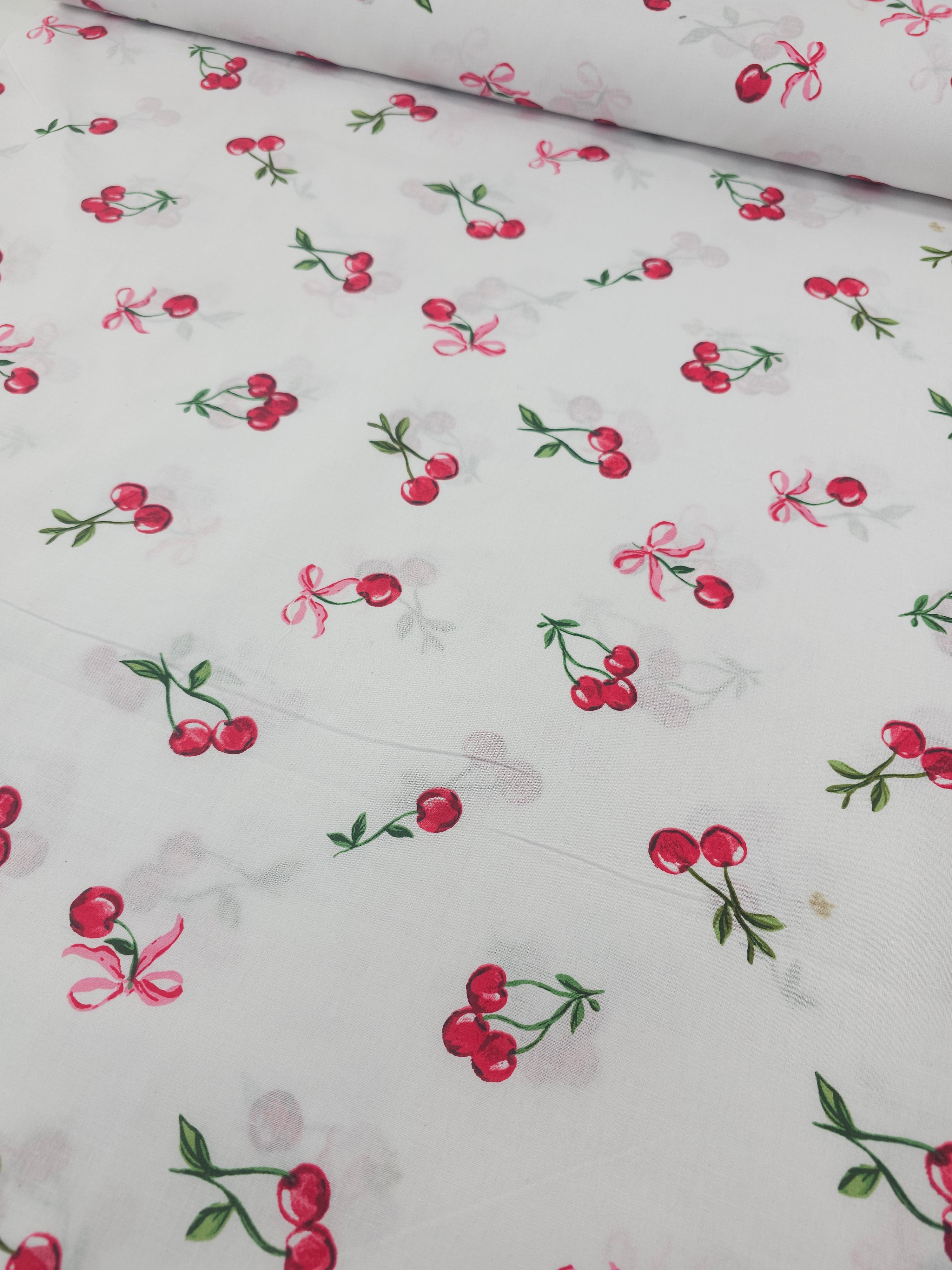 Cherry 100% Cotton 102” *EXTRA WIDE*