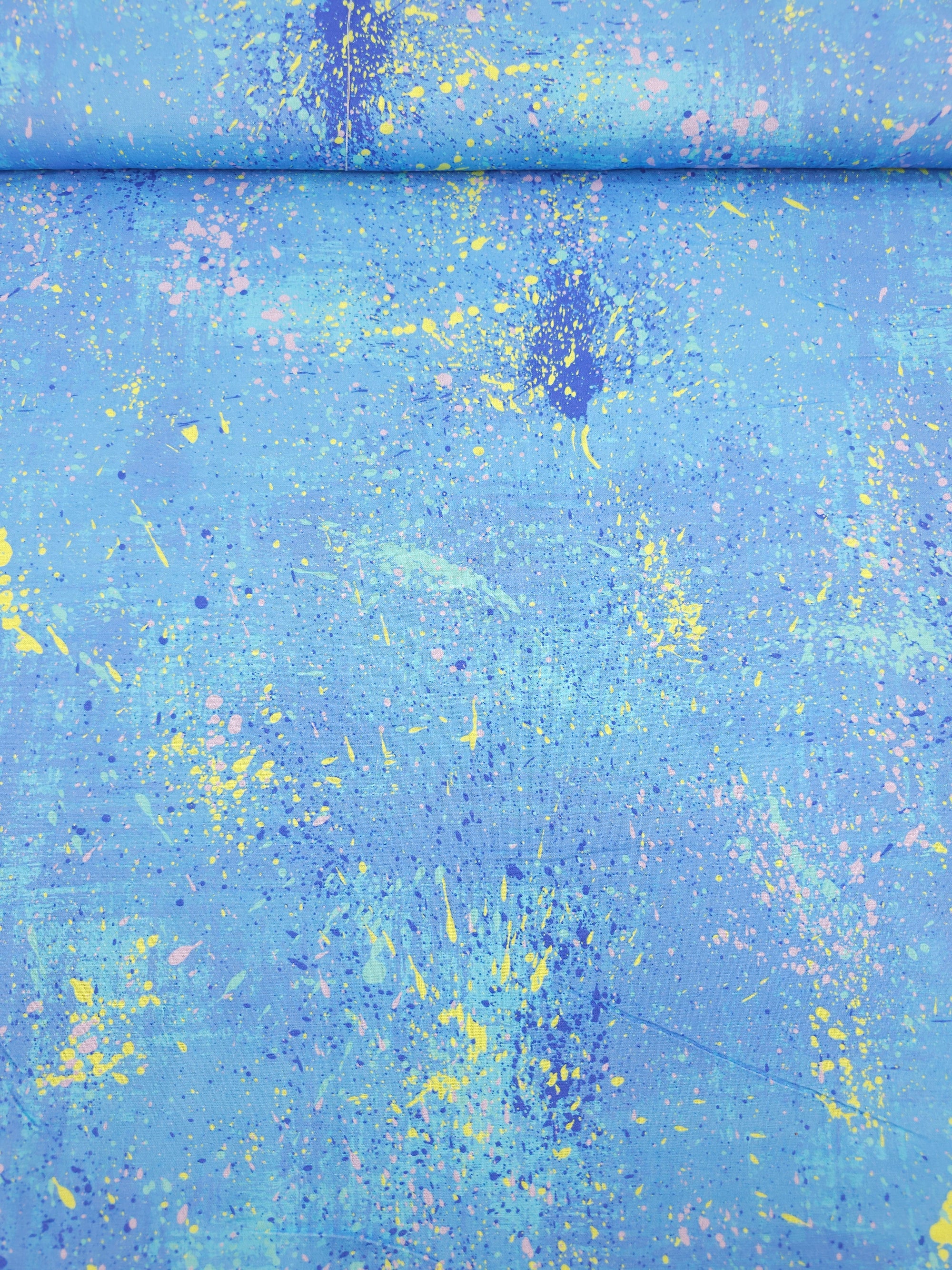 Paint Splatter 100% Cotton 106" - Robert Kaufman *EXTRA WIDE*