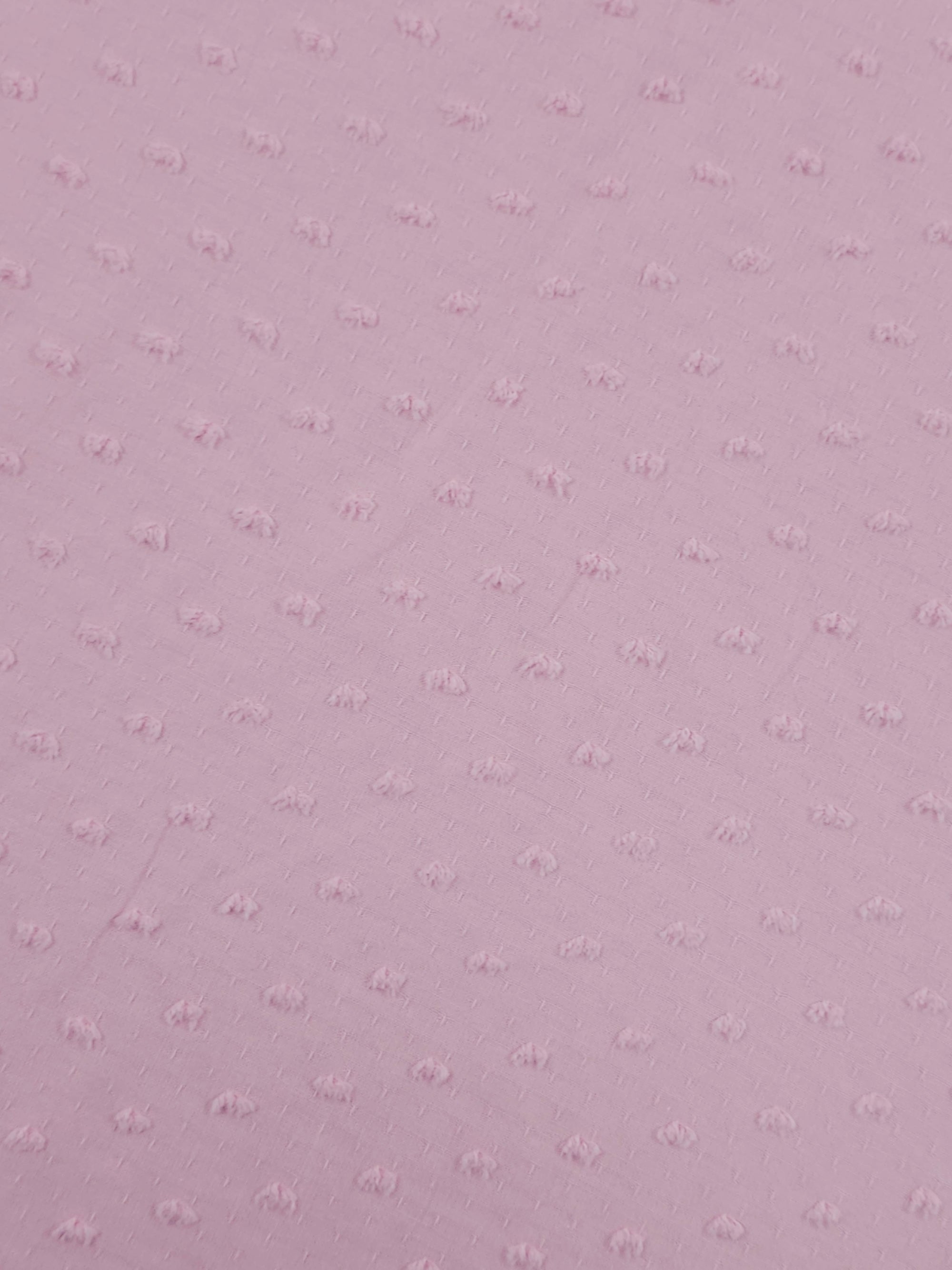 Pink Dobby Lightweight Cotton