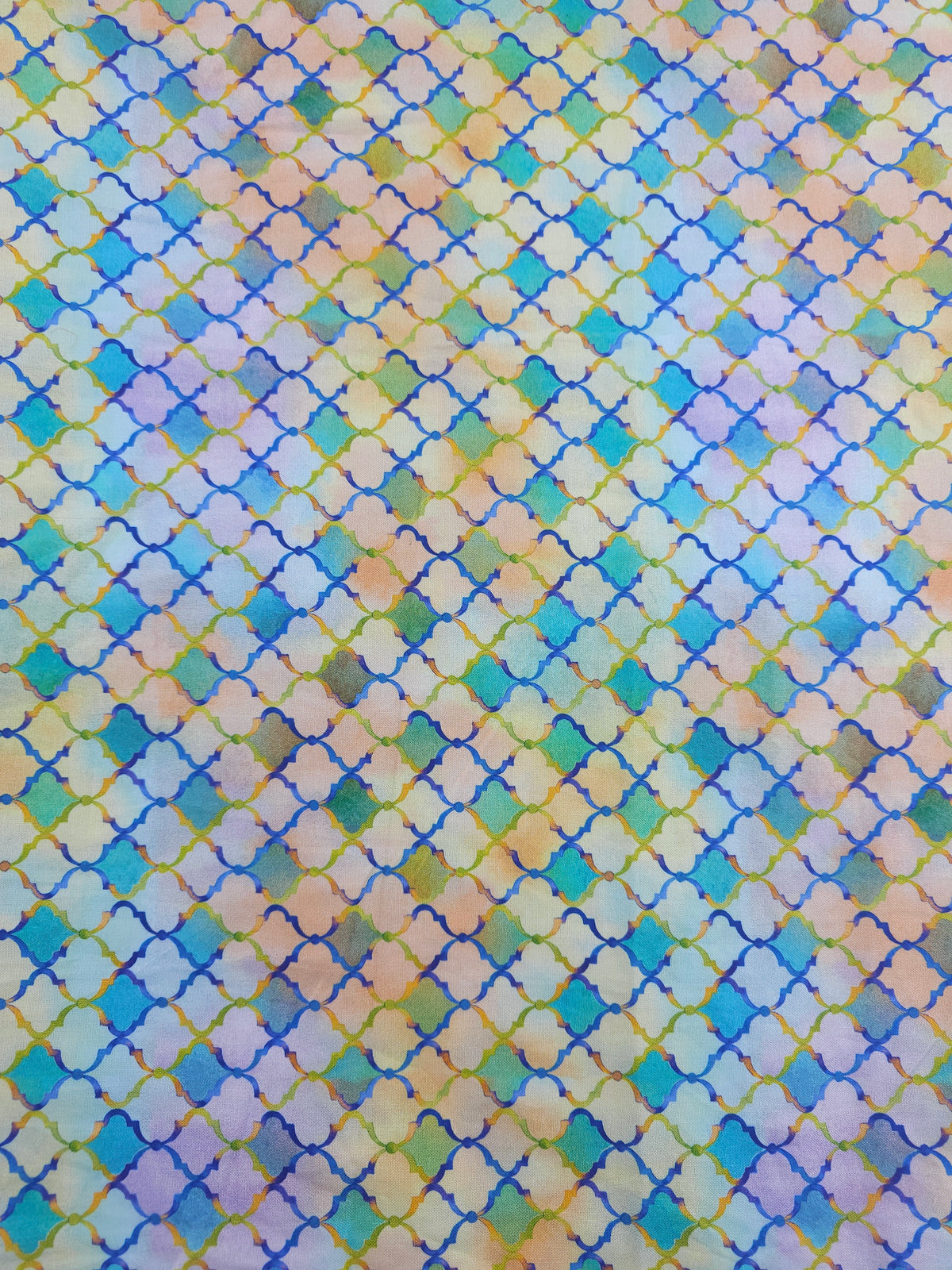 Rainbow scales Cotton (Various Sizes)