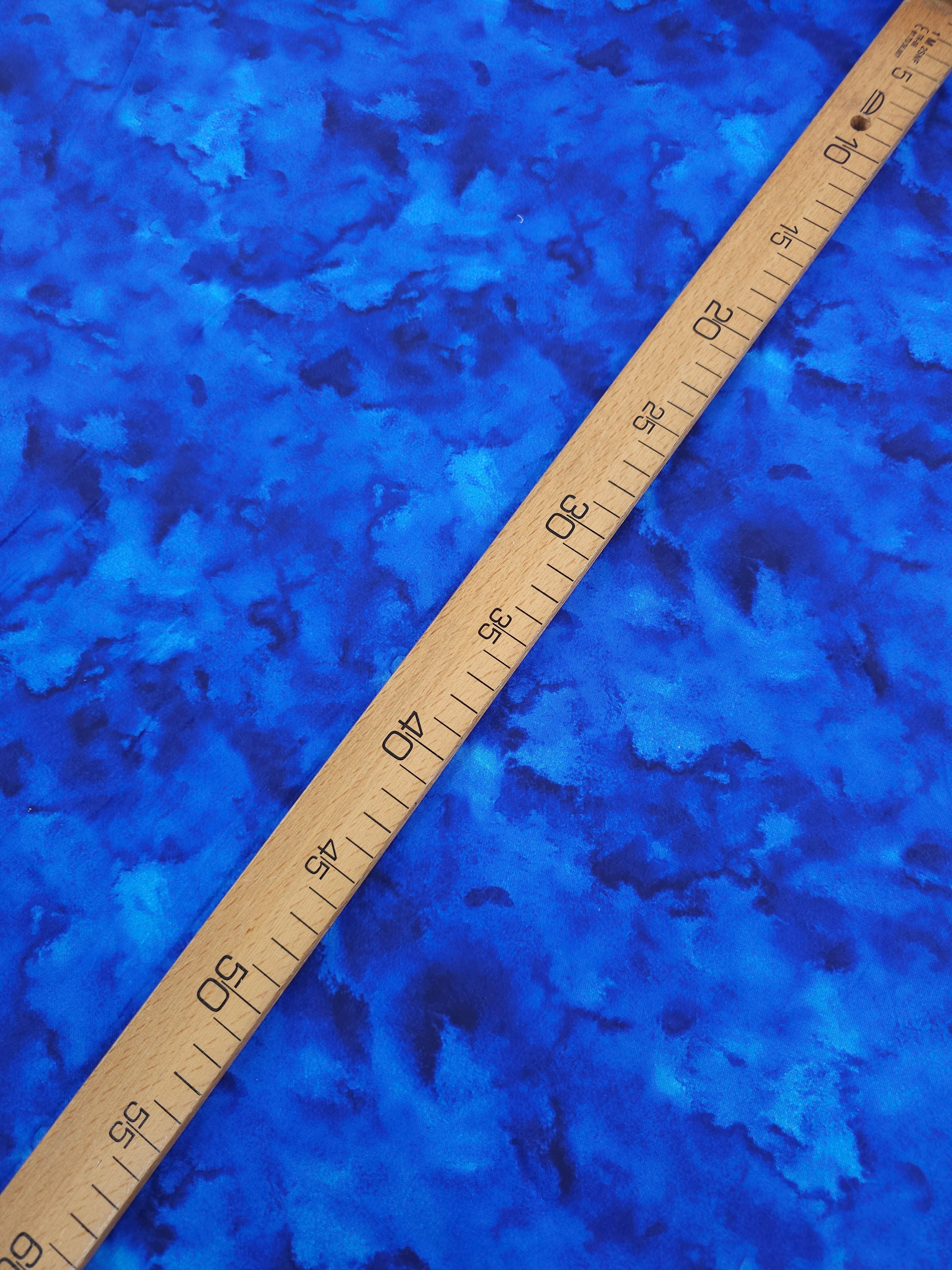 Blue Nebula Smoke Diffusion 100% Cotton 118" *EXTRA WIDE*