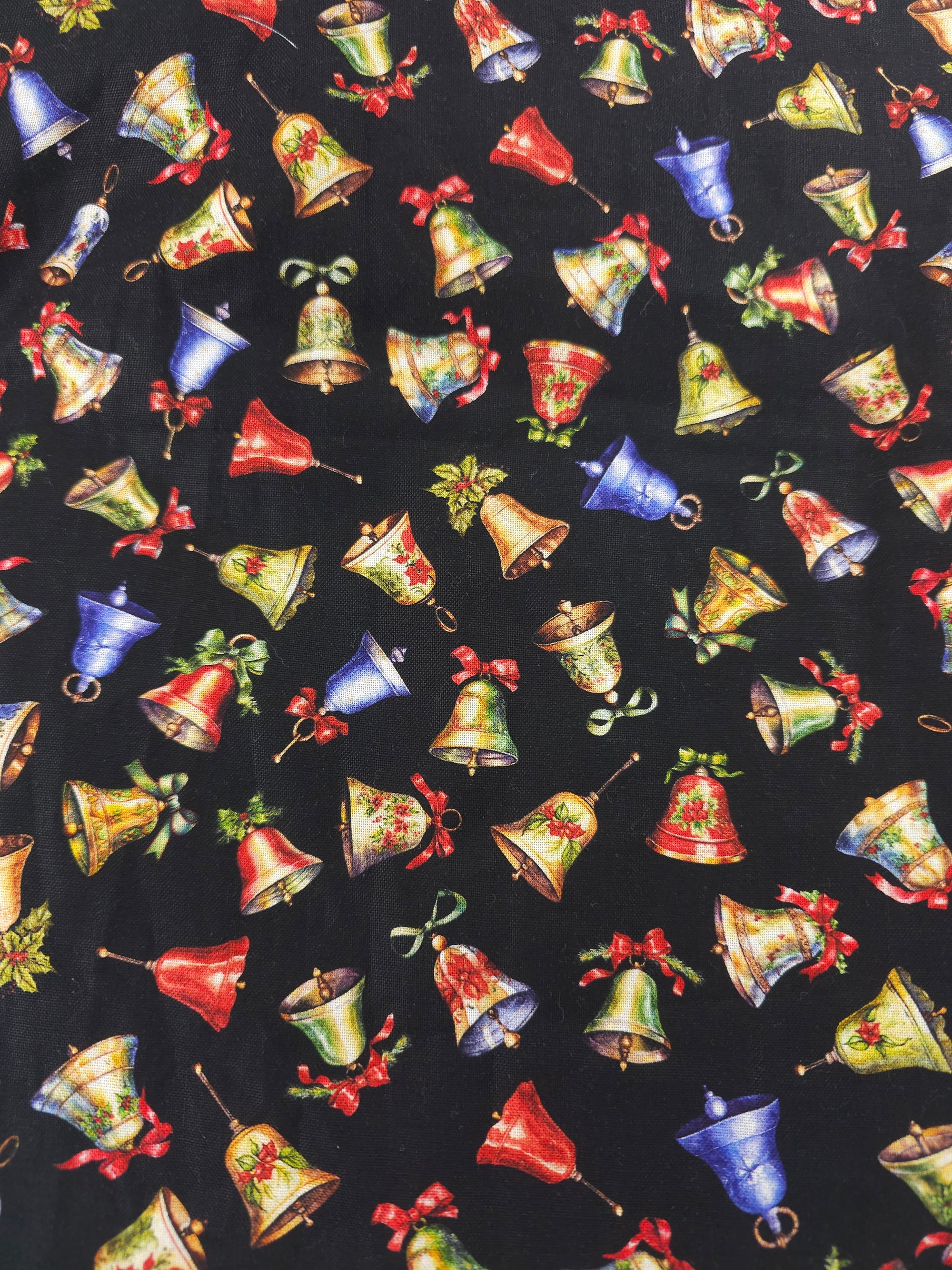 Black bells Cotton- 2.8m piece