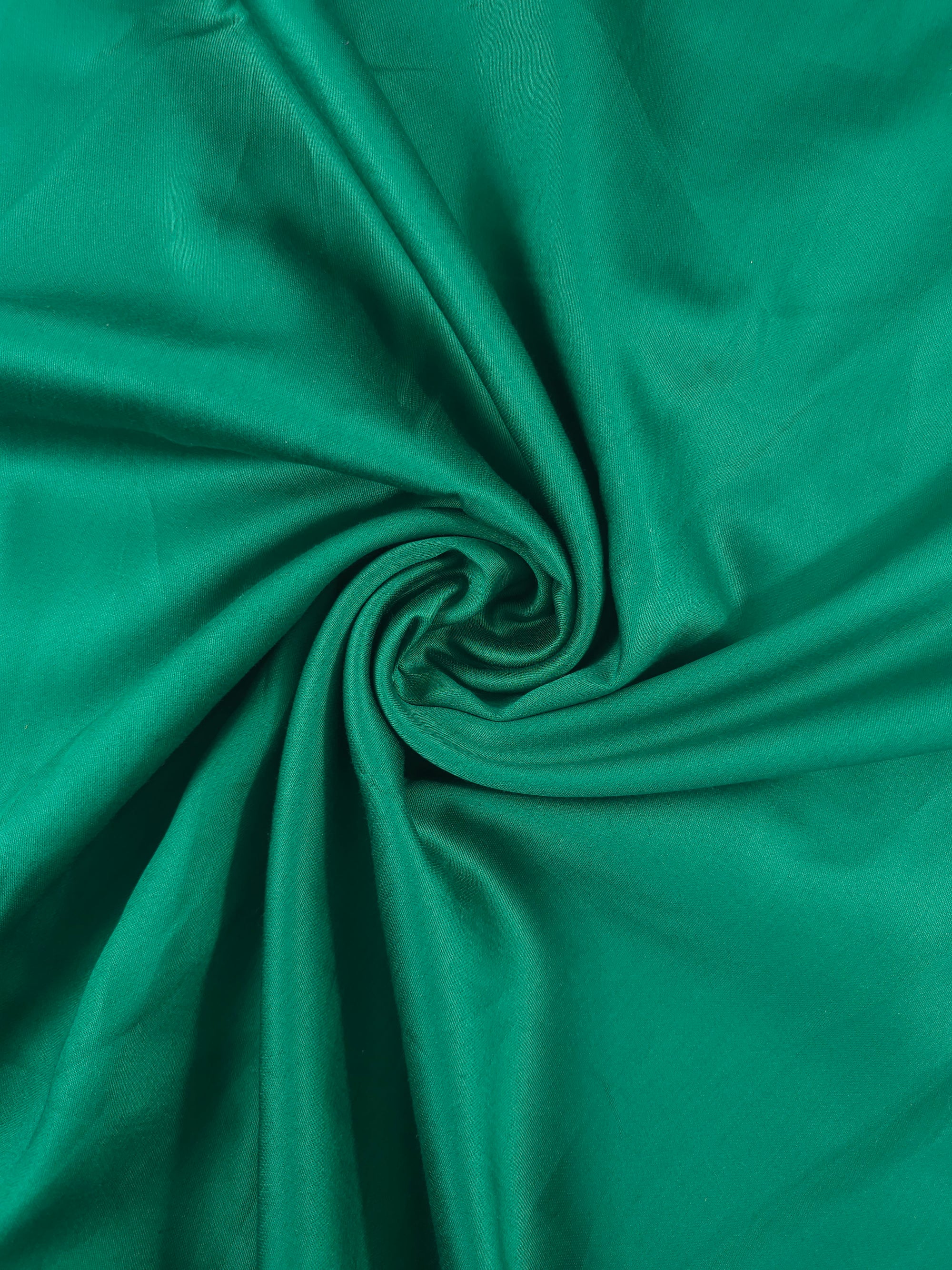 Emerald Green Cotton Sateen 110" *EXTRA WIDE*