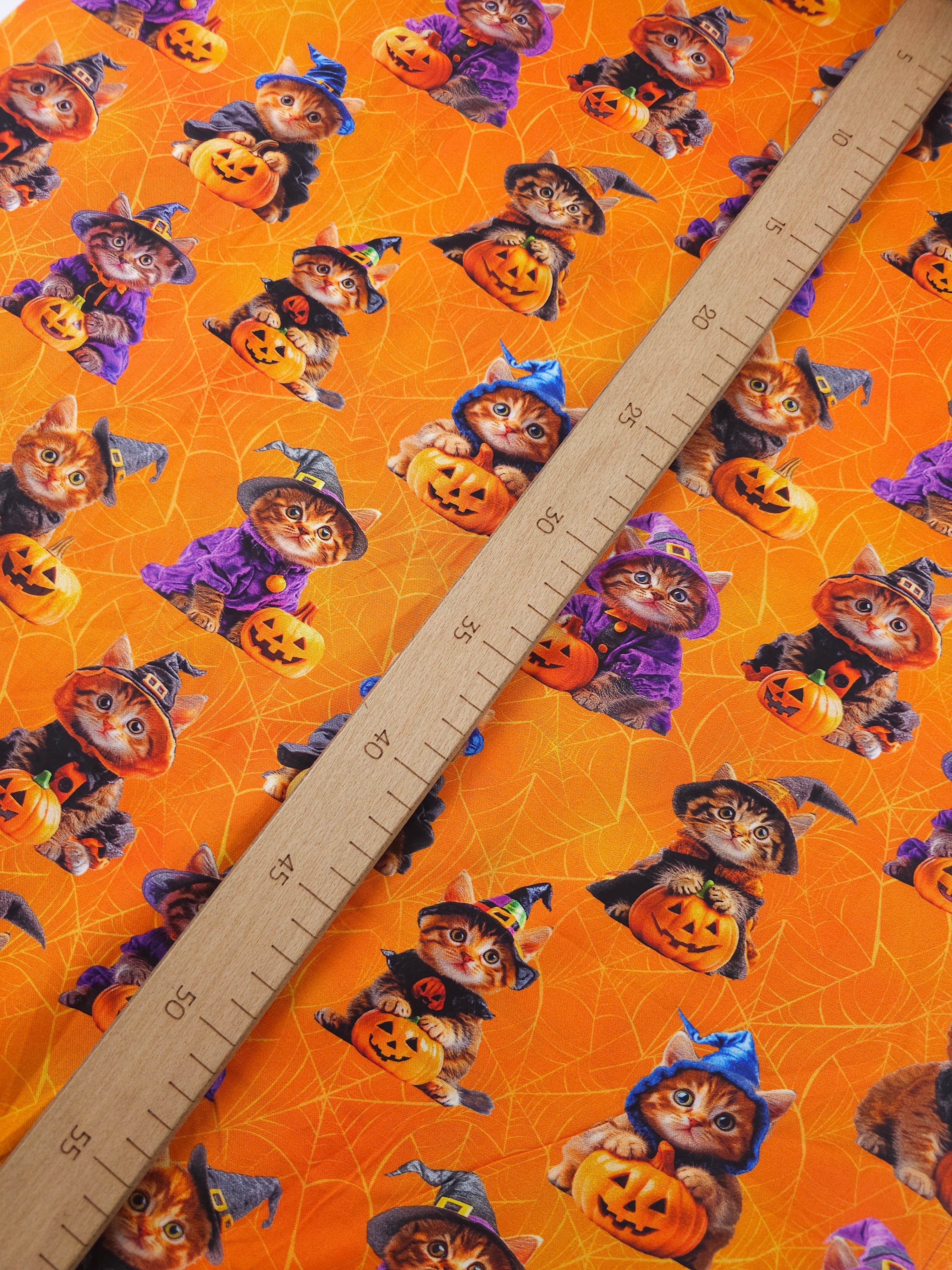 Halloween Kittens In Costume 100% Cotton