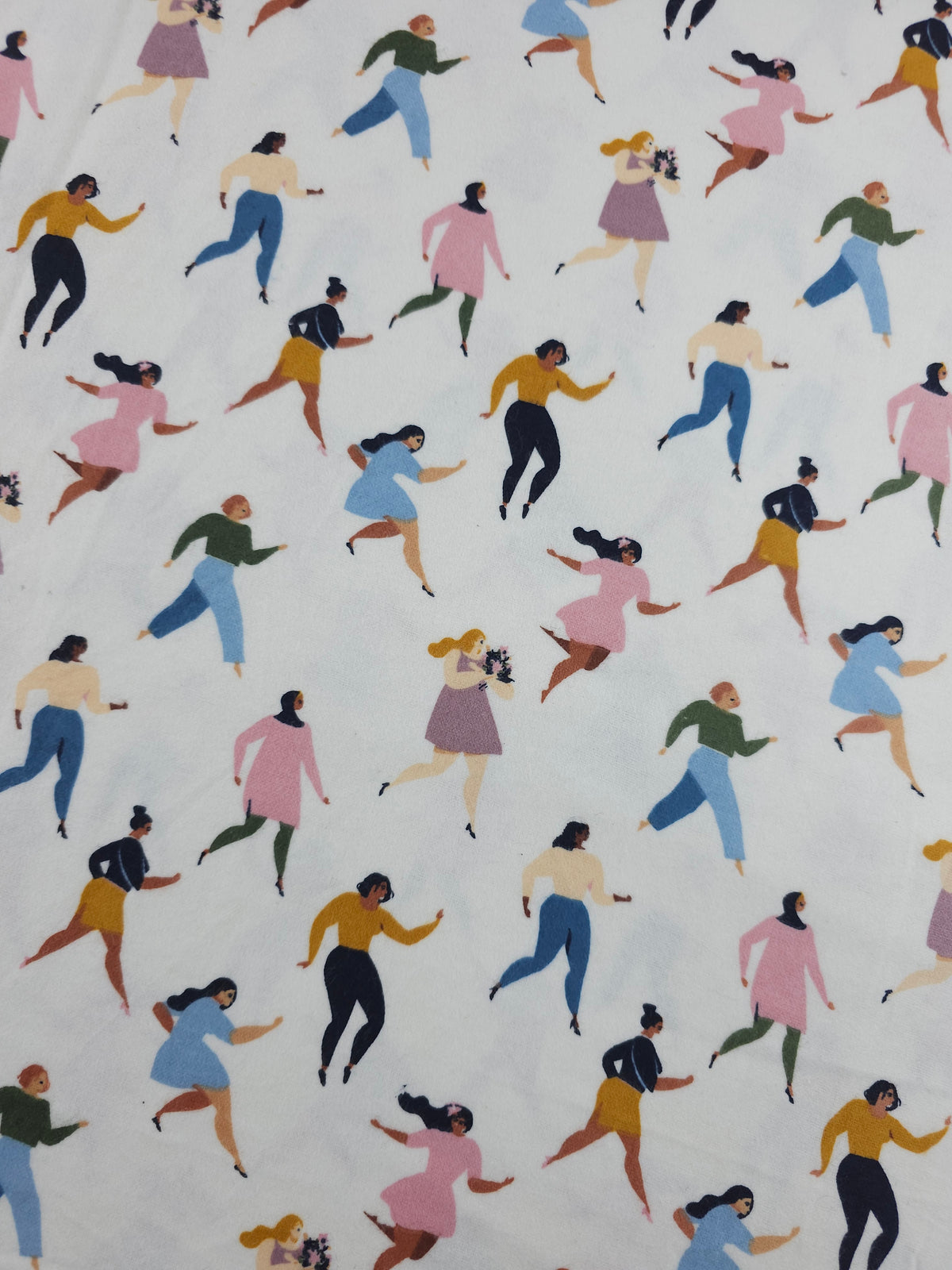 Dancing Ladies Lightweight Flannel Cotton - Joann