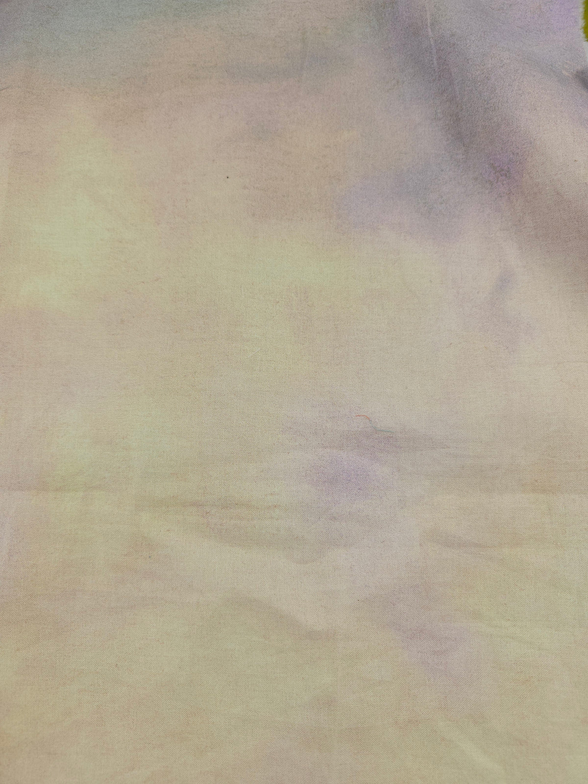 Purple cream gradient Cotton- 2.6m piece