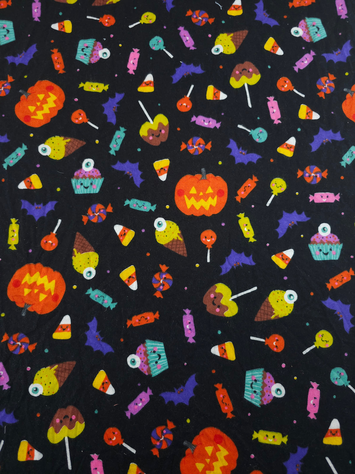 Novelty Halloween Candy Lightweight Flannel Cotton - Joann