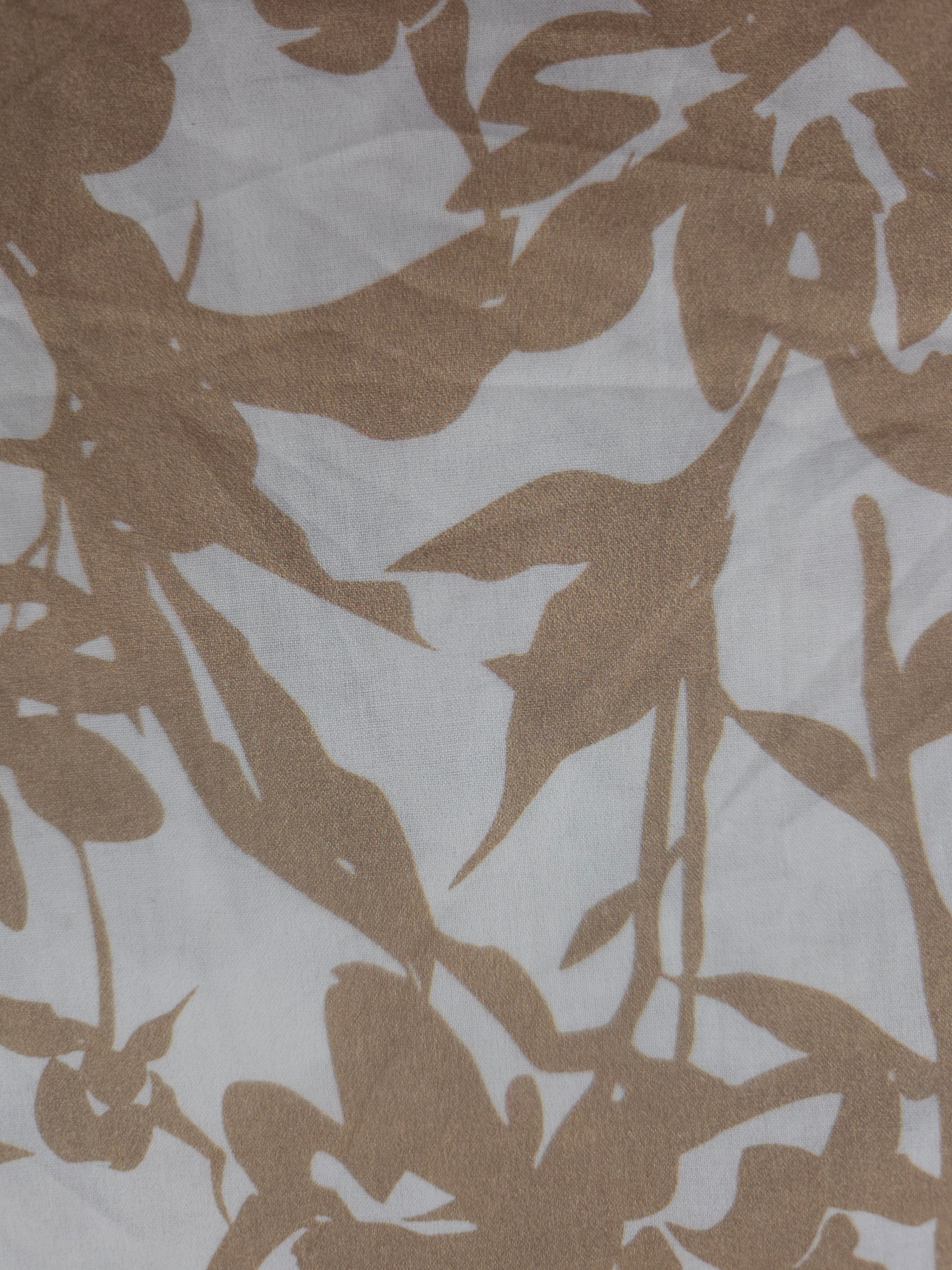 Brown leaf Cotton- 1.3m