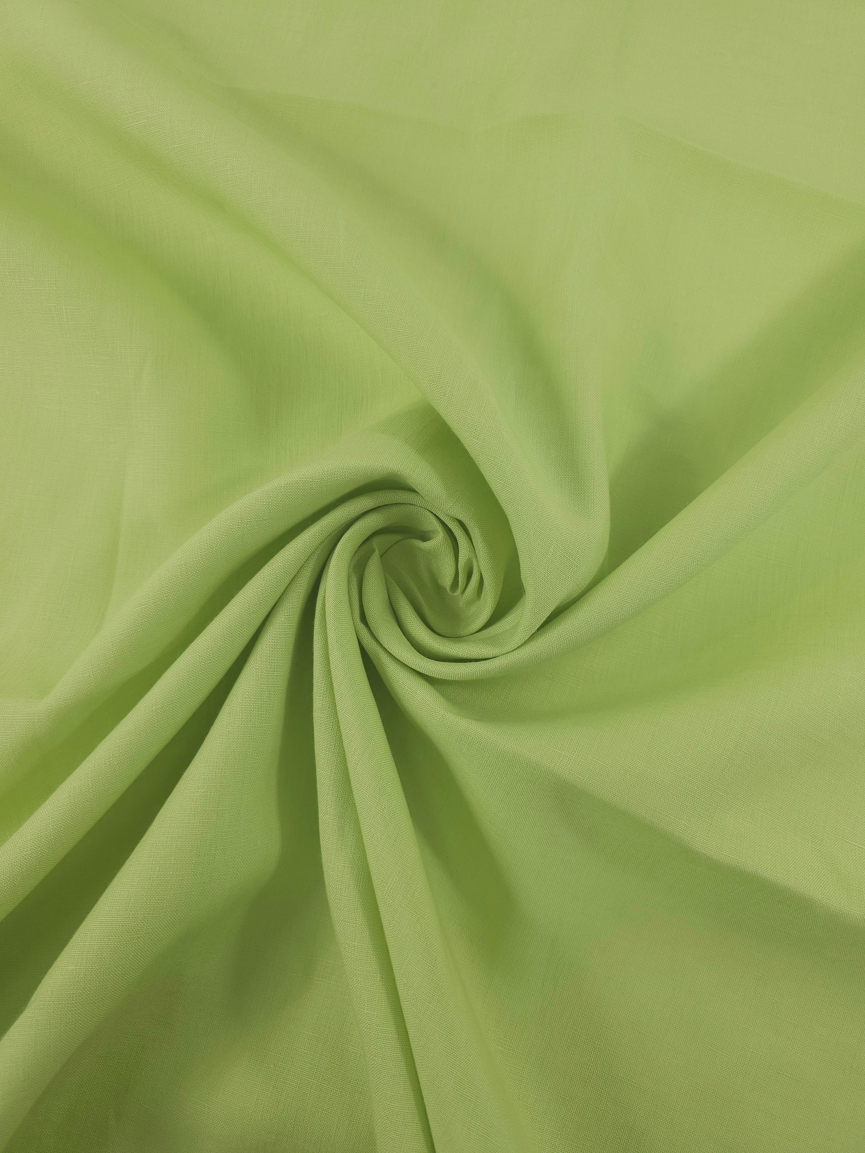 Apple Green 100% Linen