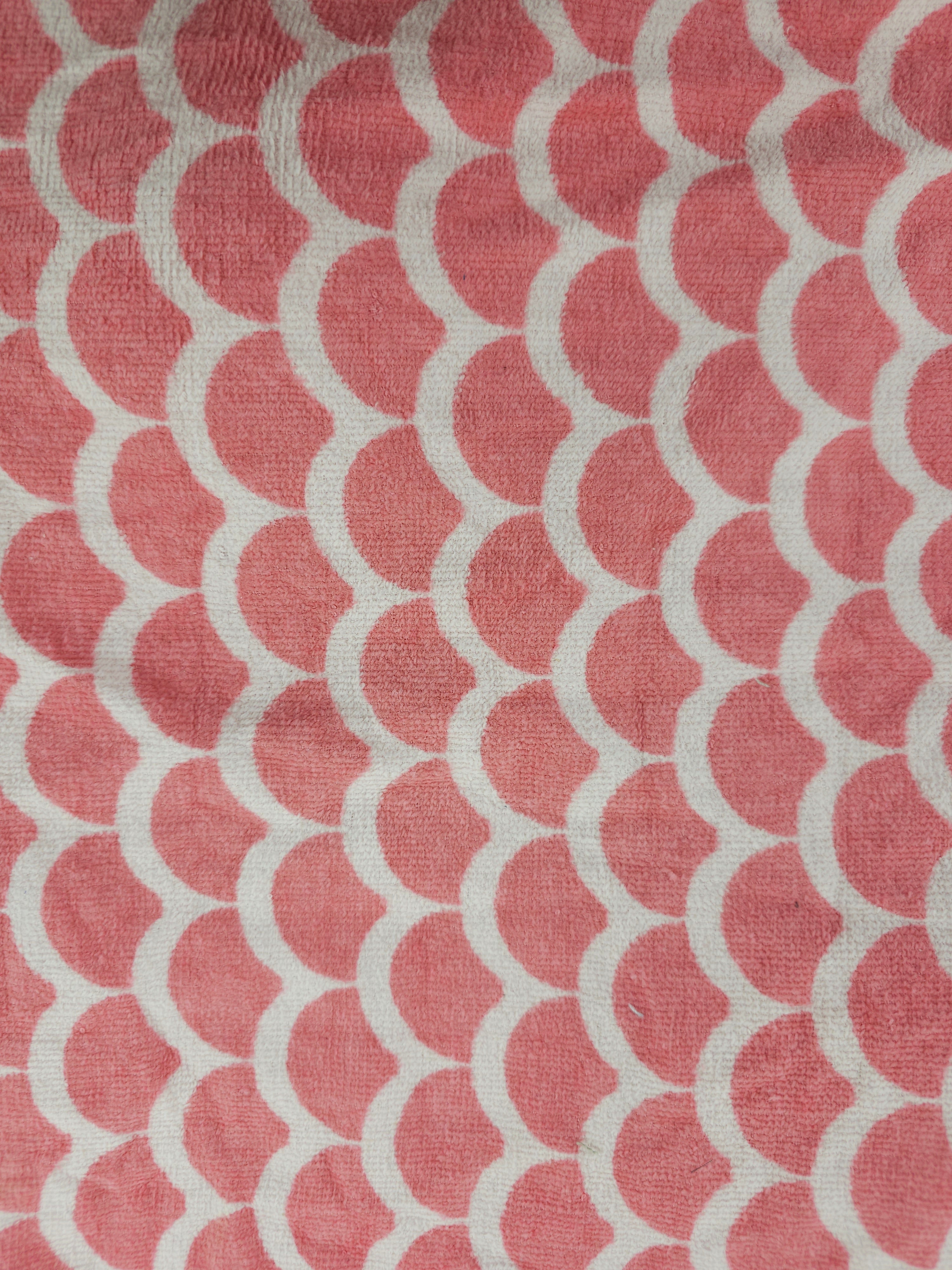 Pink scale Towelling- 0.6m