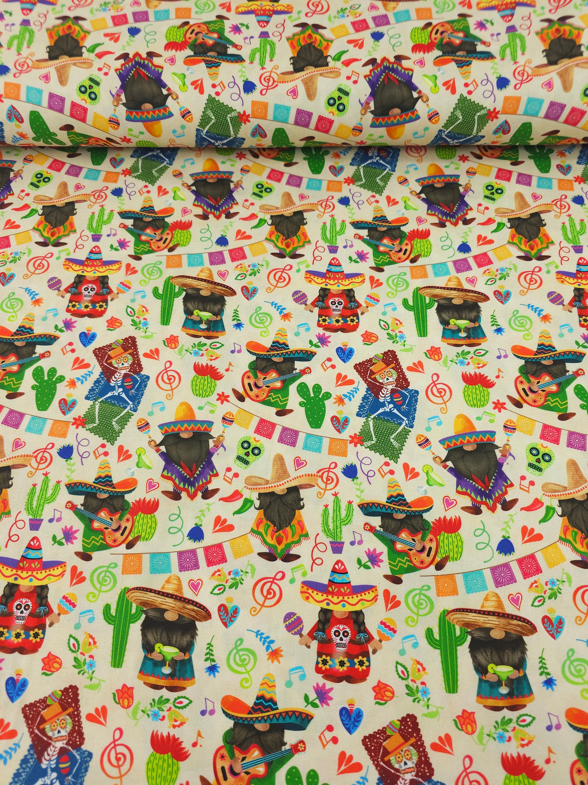 Cinco De Mayo Gnome Party 100% Cotton