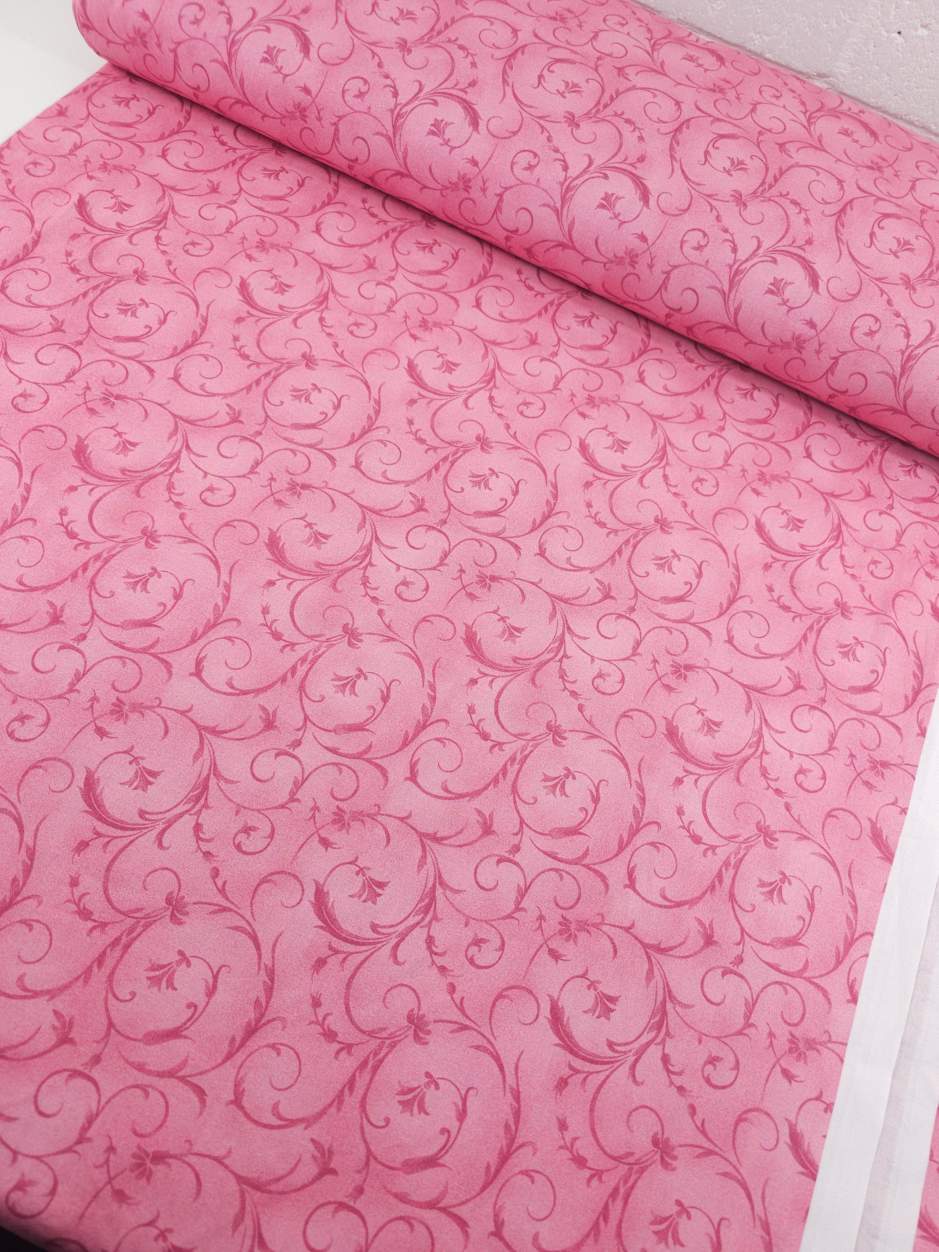 Muted Blush Majestic Swirl 100% Cotton 106" *EXTRA WIDE*