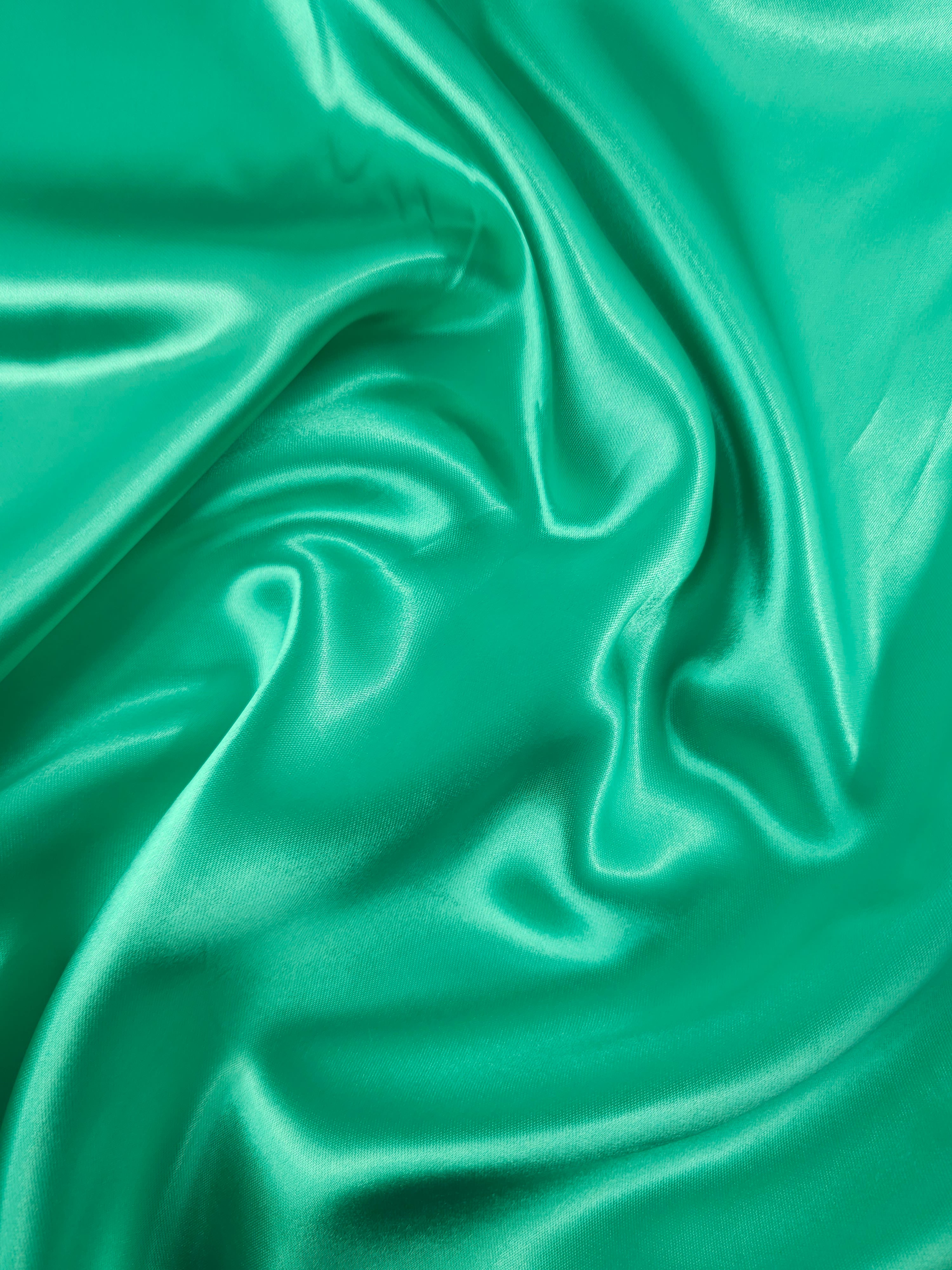 Sea Green Liquid Satin